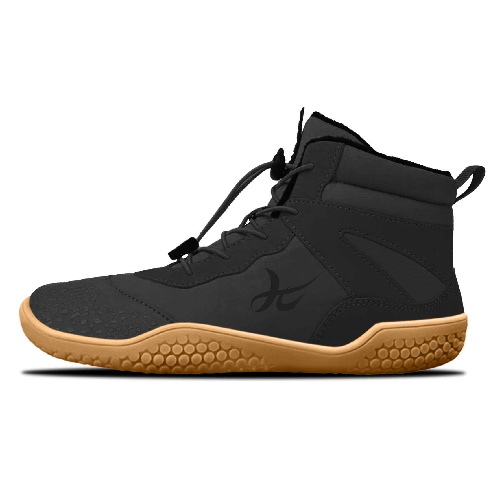 OEM Mid-Cut Barefoot Shoes with Quick-Lace Closure and Gum Outsole - 图片 2