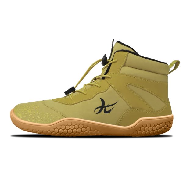OEM Mid-Cut Barefoot Shoes with Quick-Lace Closure and Gum Outsole