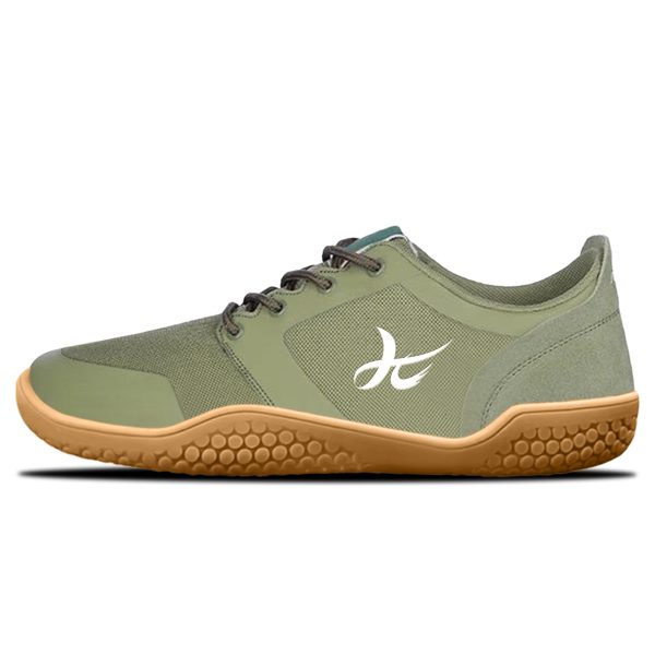 OEM Low-Profile Barefoot Shoes with Mesh and Wraparound Gum Outsole