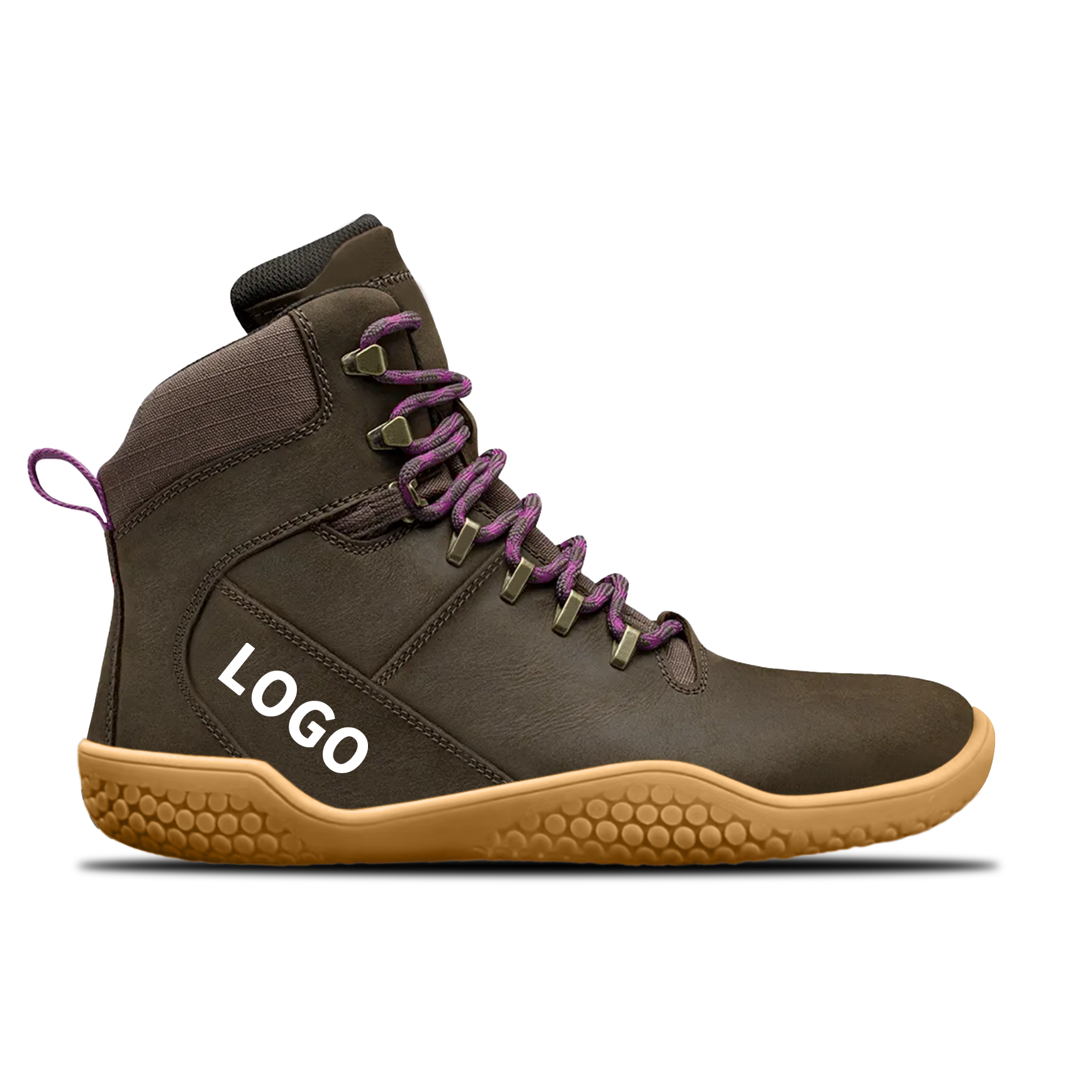 OEM High-Top Barefoot Shoes with Flexible Pod Outsole