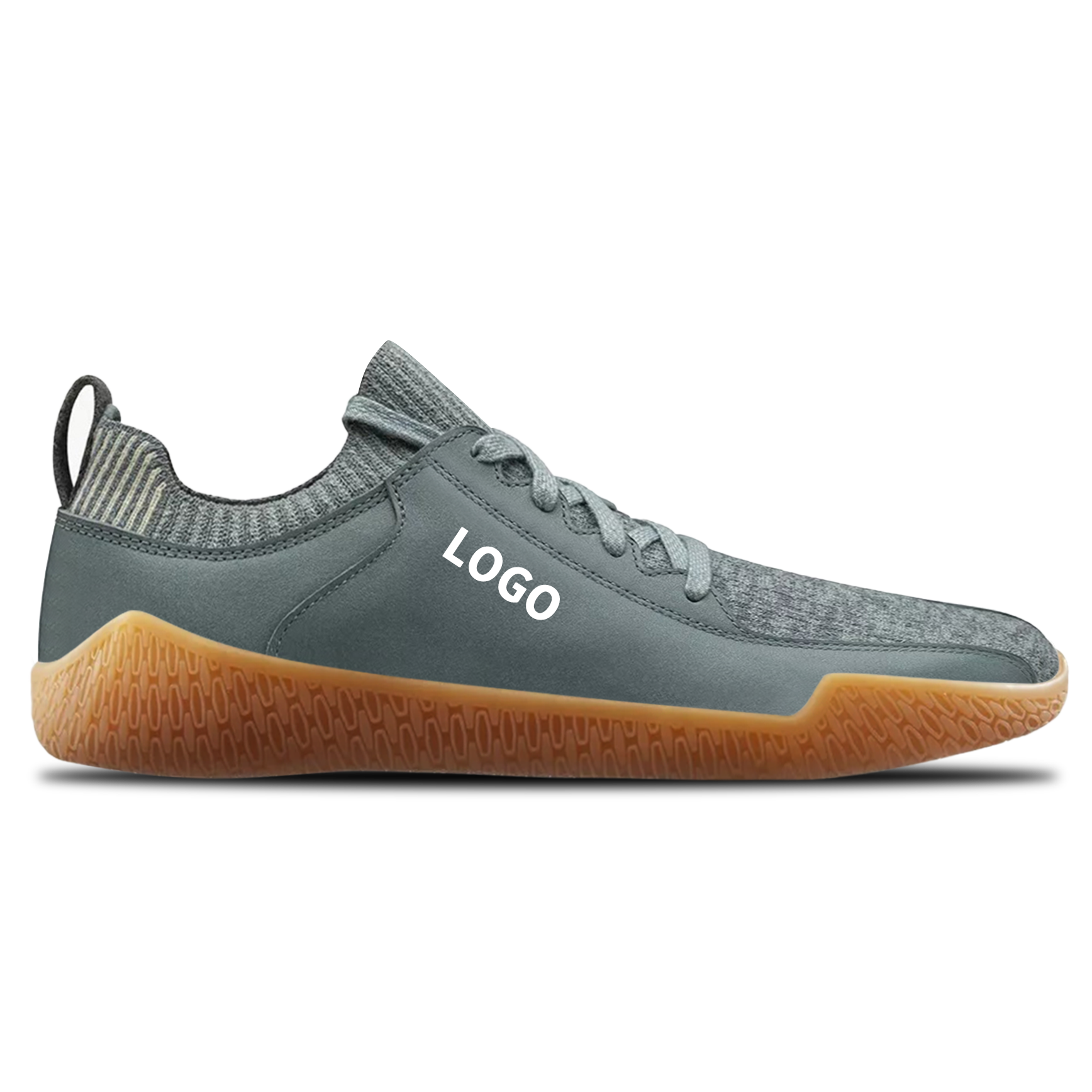 OEM Low-Cut Barefoot Shoes with Knit Upper and Wraparound Outsole