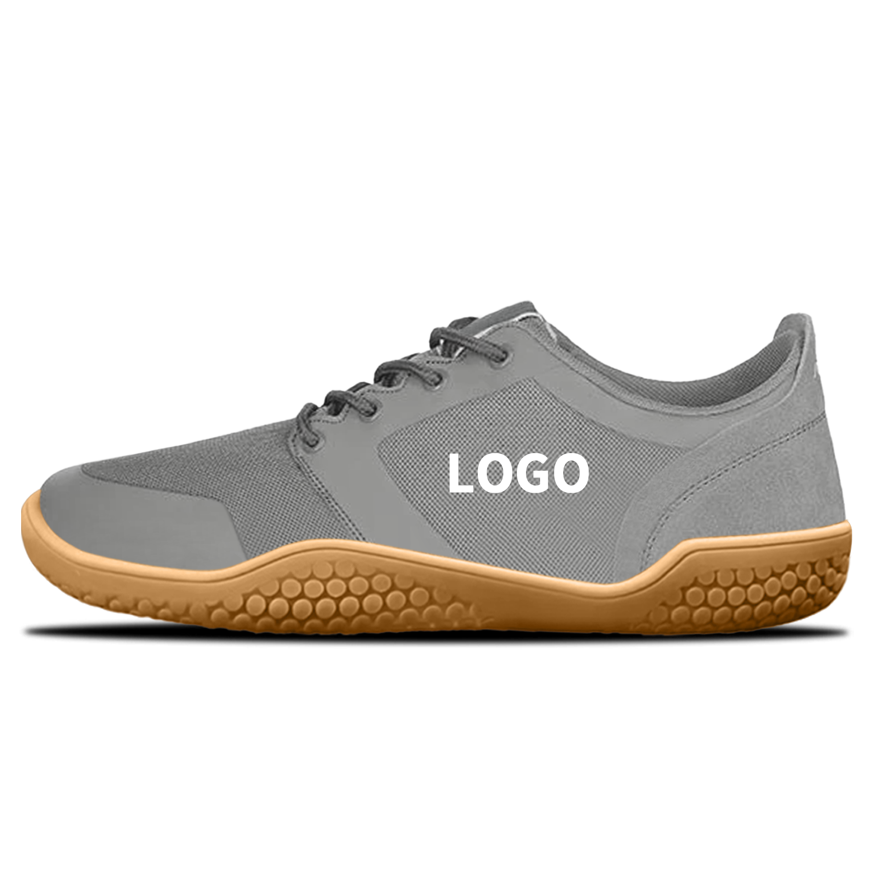 OEM Low-Cut Barefoot Shoes with Circular Pod Gum Outsole - 图片 4