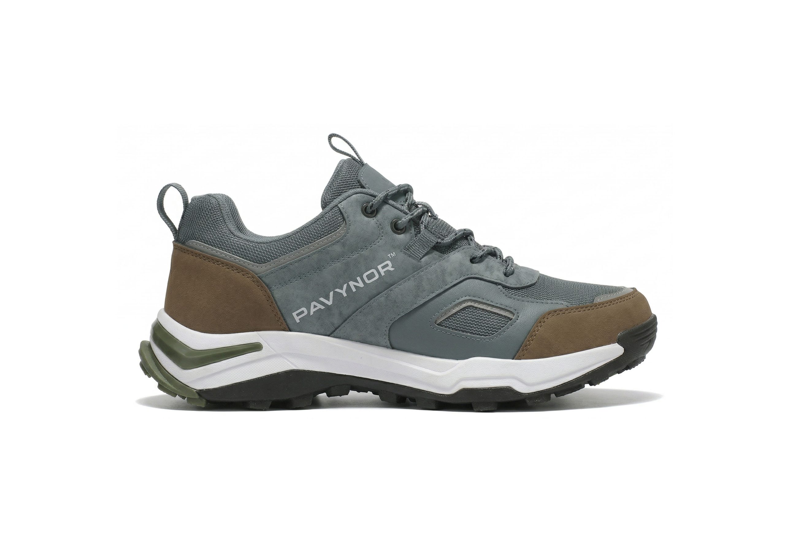 OEM Low-Cut Trail Hiking Shoes with Reinforced Toe and Zoned Lug Outsole - 图片 2