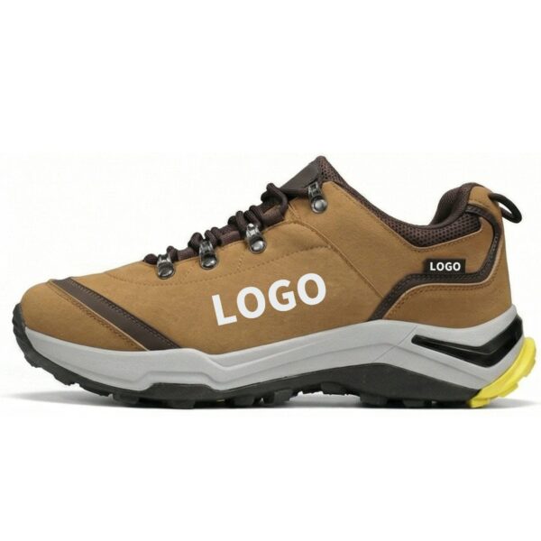 OEM Low-Cut Trail Hiking Shoes with Reinforced Toe and Lug Outsole