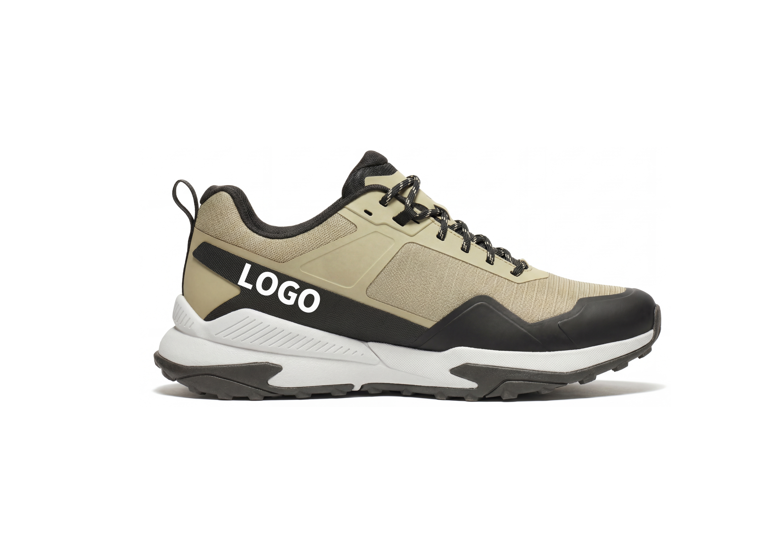 OEM Fast Hiking Shoes with Molded Midfoot Support and Directional Lug Outsole