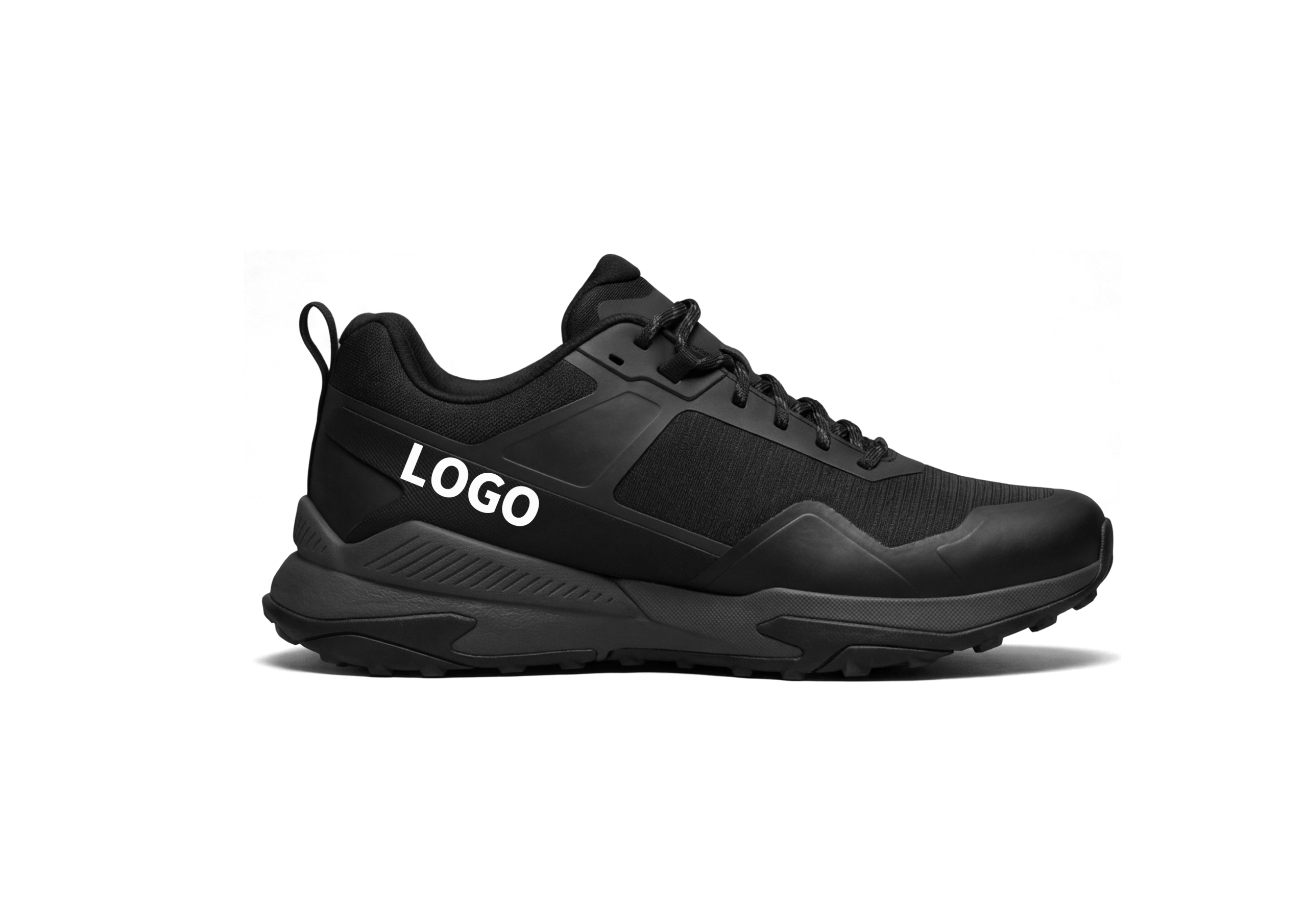 OEM Fast Hiking Shoes with Molded Midfoot Support and Directional Lug Outsole - 图片 2