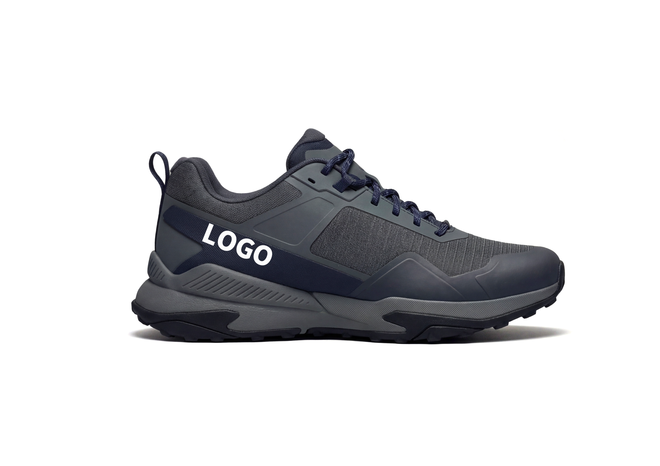OEM Fast Hiking Shoes with Molded Midfoot Support and Directional Lug Outsole - 图片 3
