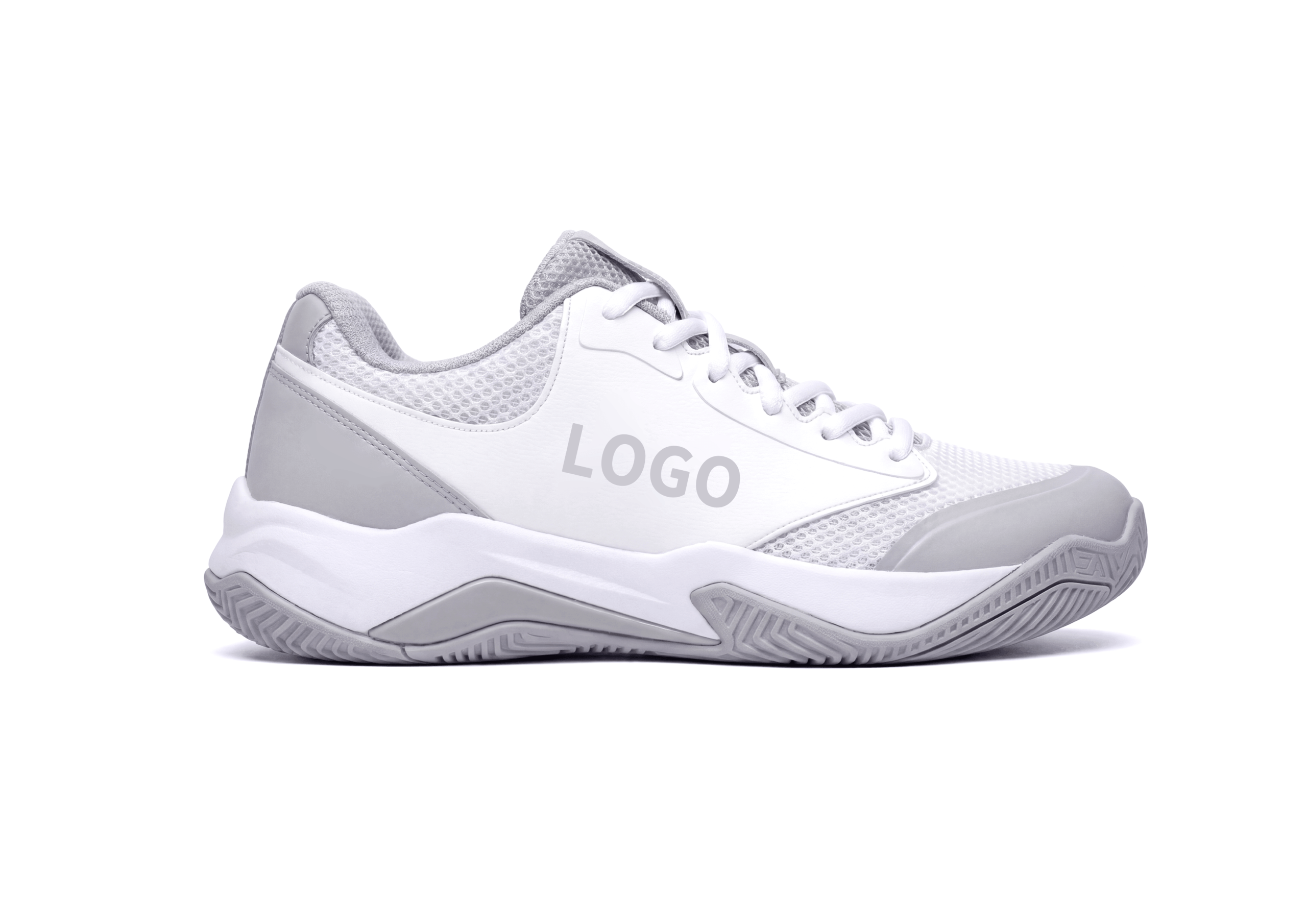 OEM Pickleball Shoes with Herringbone Grip and Midfoot Stability - Image 4
