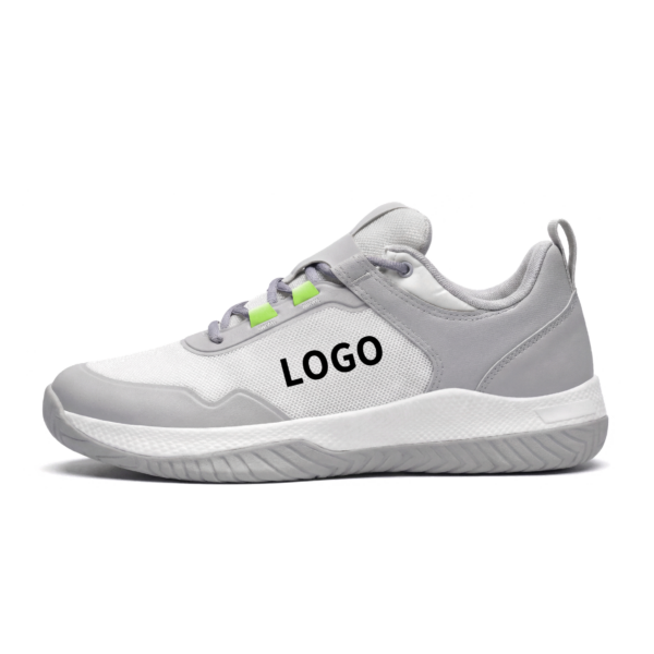 OEM Pickleball Court Shoes with Wraparound Support Saddle and Herringbone Traction