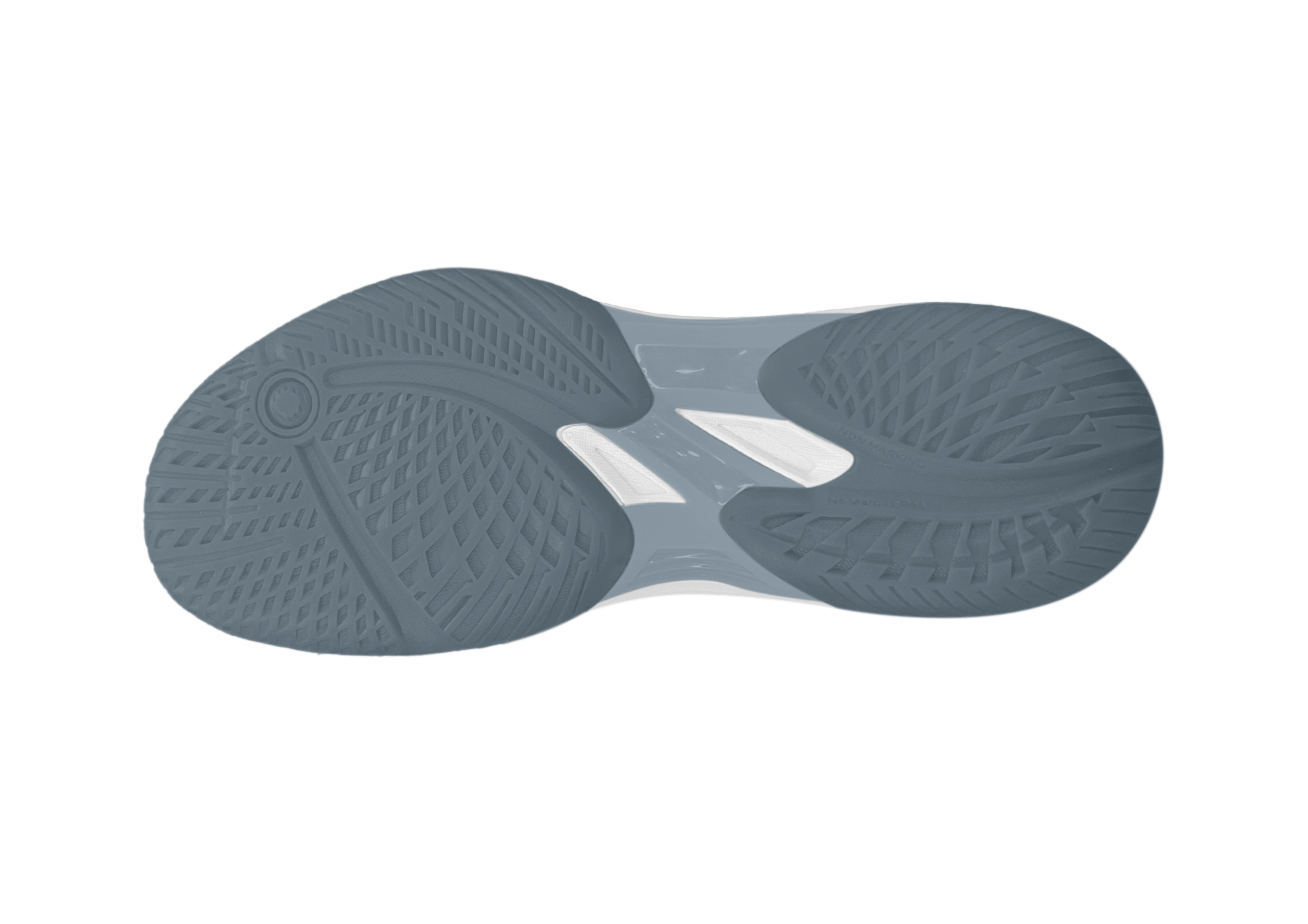 Lightweight OEM Padel Shoes with Breathable Mesh and Midfoot Support Overlay - Image 5