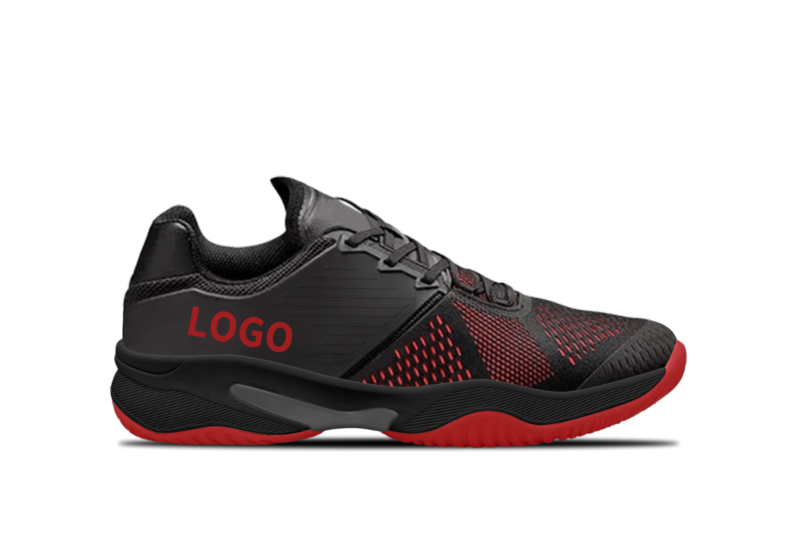 Performance OEM Padel Shoes with Ventilated Upper and Stability Bridge