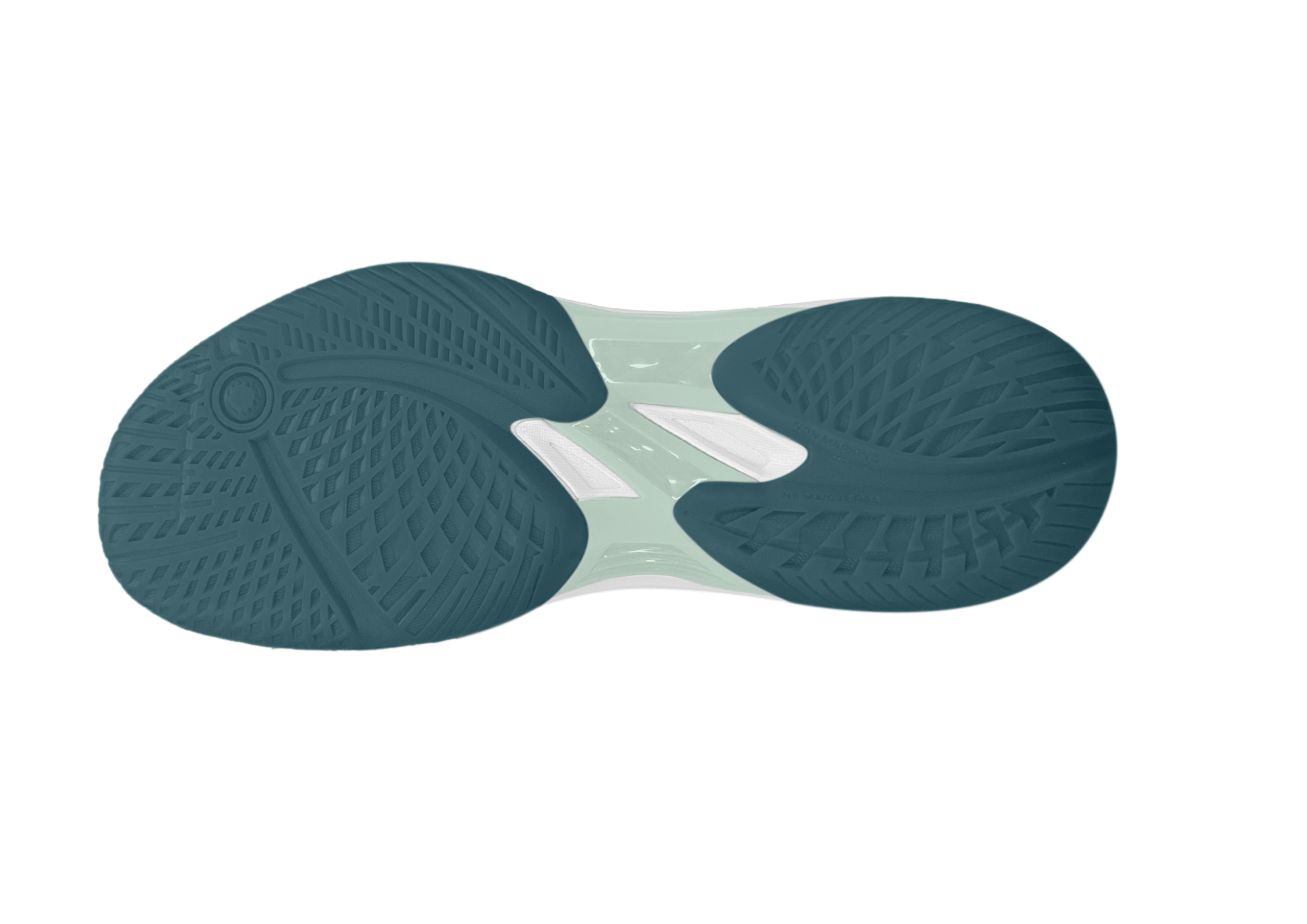 OEM Padel Shoes with Breathable Side Mesh and Heel Wrap Support - Image 3