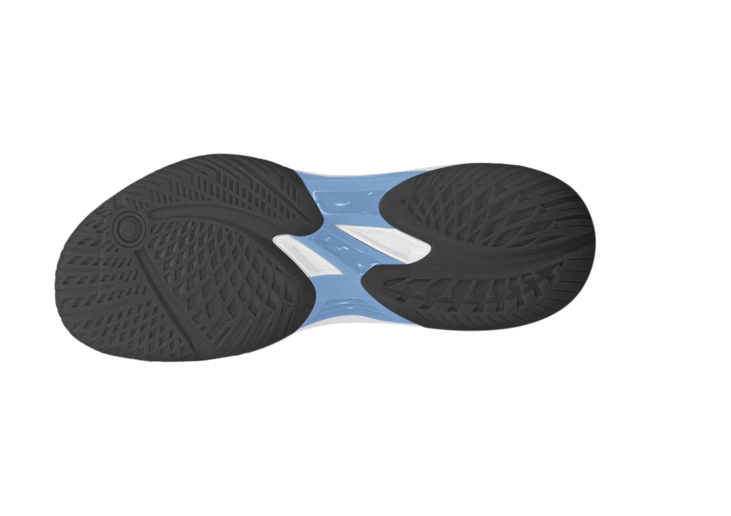 OEM Padel Shoes with Geometric Side Frame and Split-Zone Court Grip - Image 3