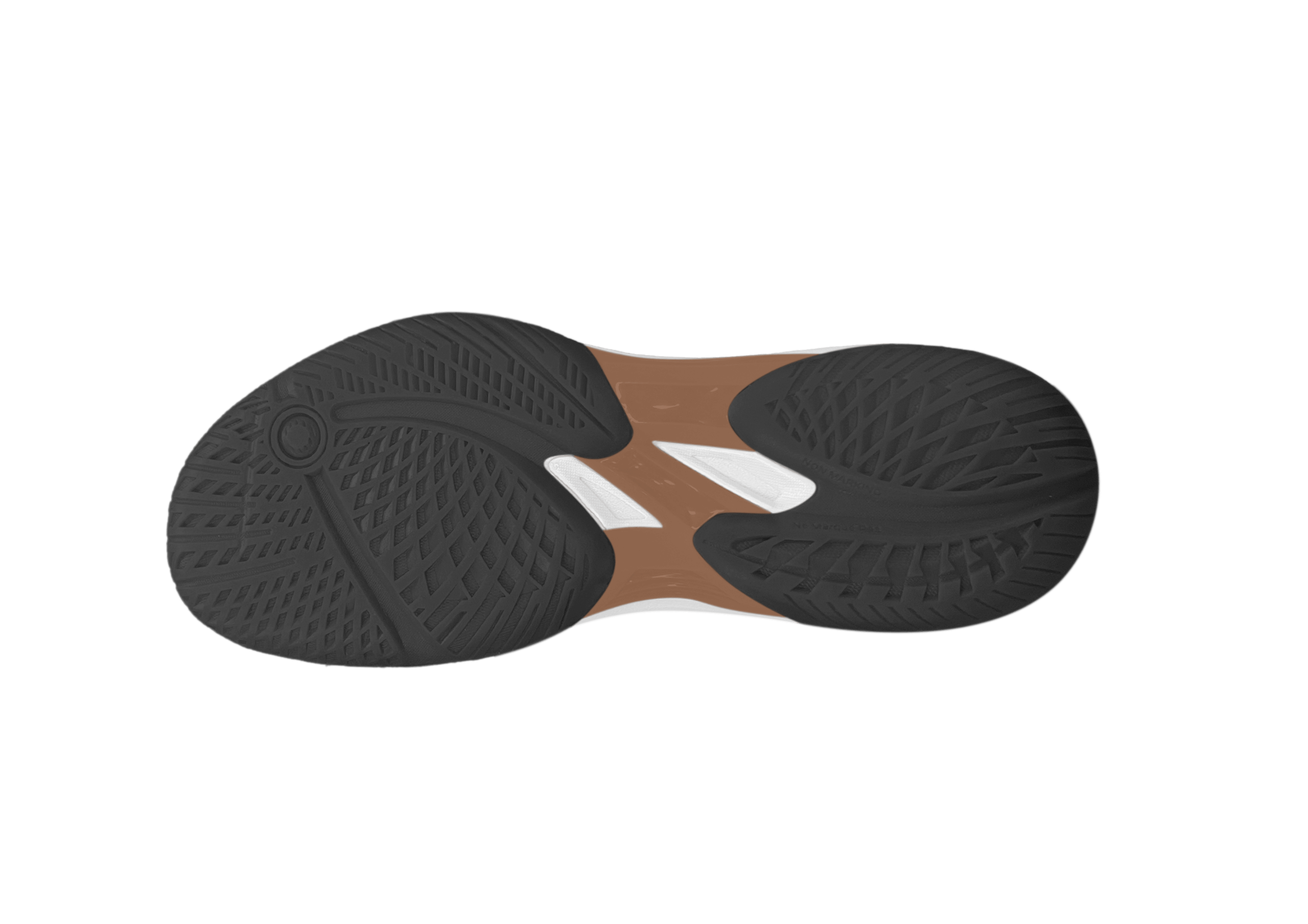 OEM Padel Shoes with Integrated Side Frame and Multi-Zone Grip Outsole - Image 3