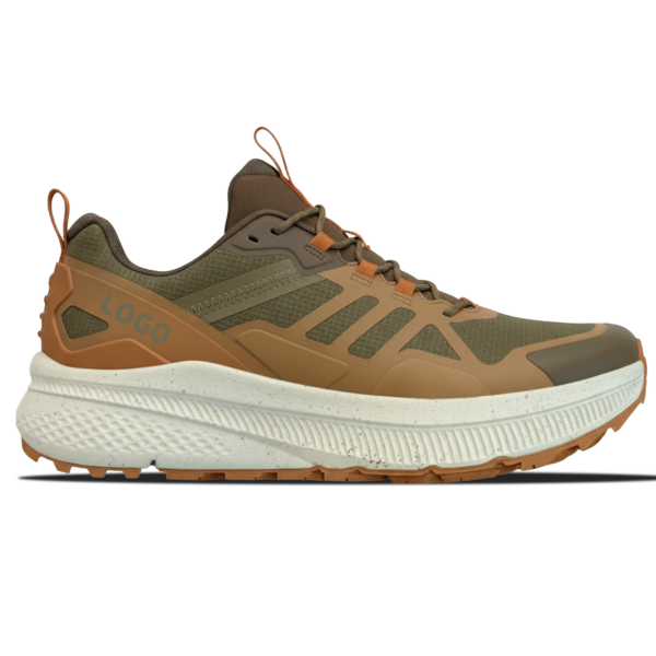 OEM Wide Toe Box Outdoor Shoes with Multi-Zone Trail Outsole