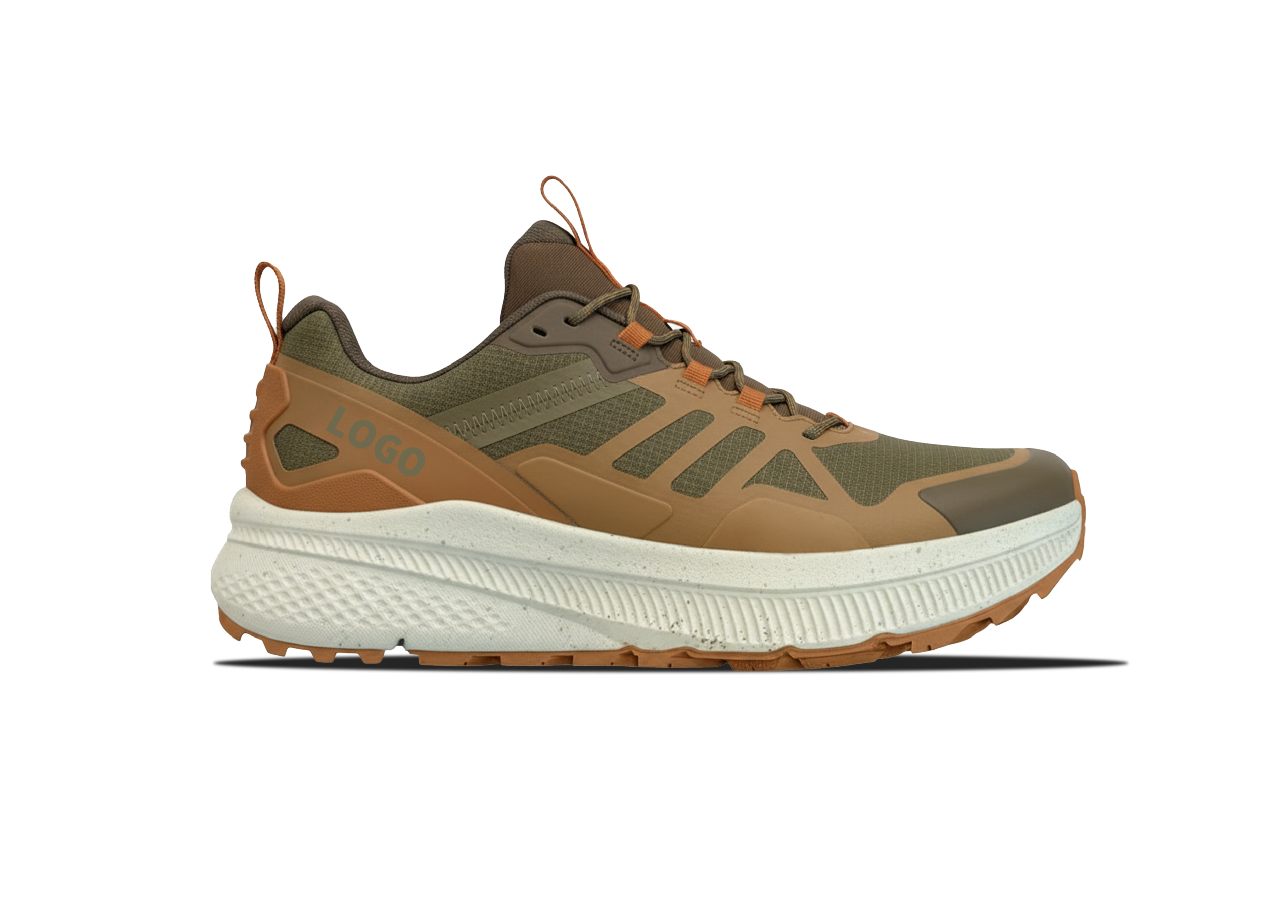 OEM Wide Toe Box Outdoor Shoes with Multi-Zone Trail Outsole