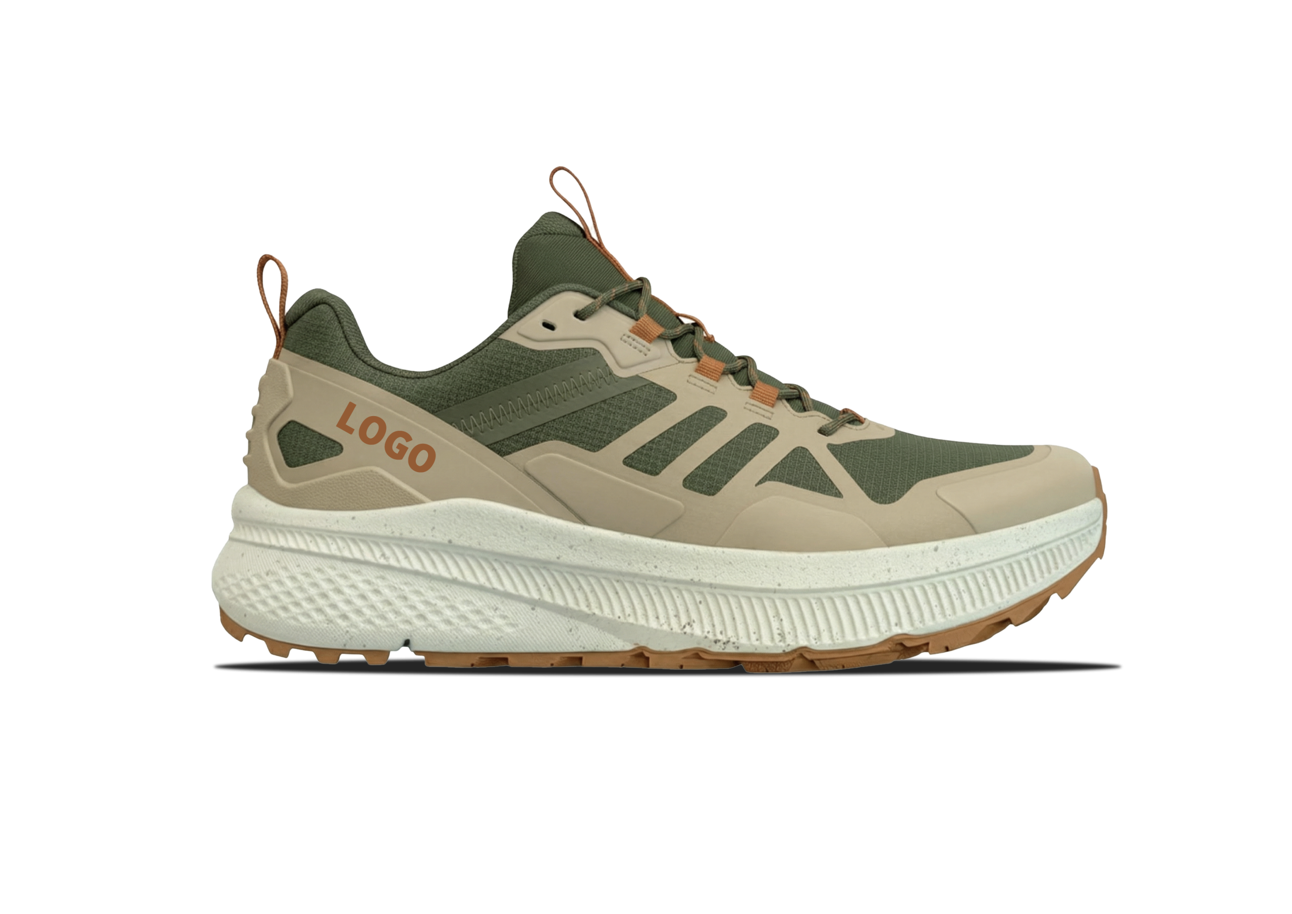 OEM Wide Toe Box Outdoor Shoes with Multi-Zone Trail Outsole - 图片 5