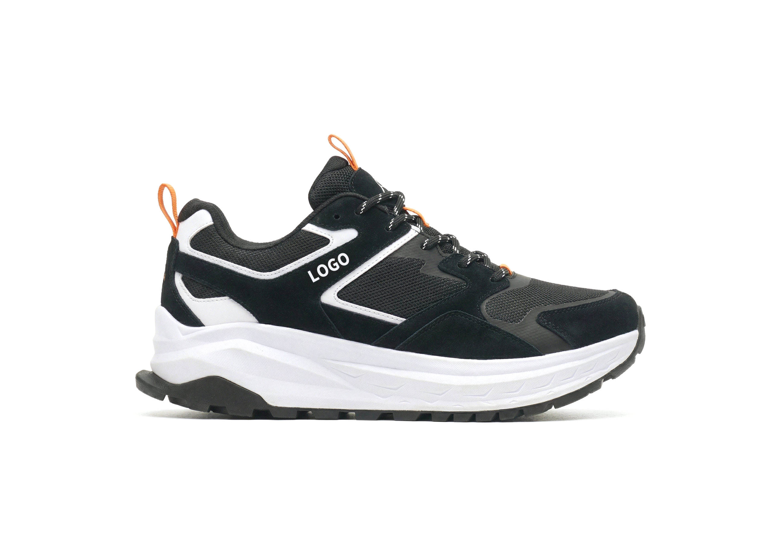 OEM Wide Toe Box Walking Shoes with Layered Support Frame - 图片 3