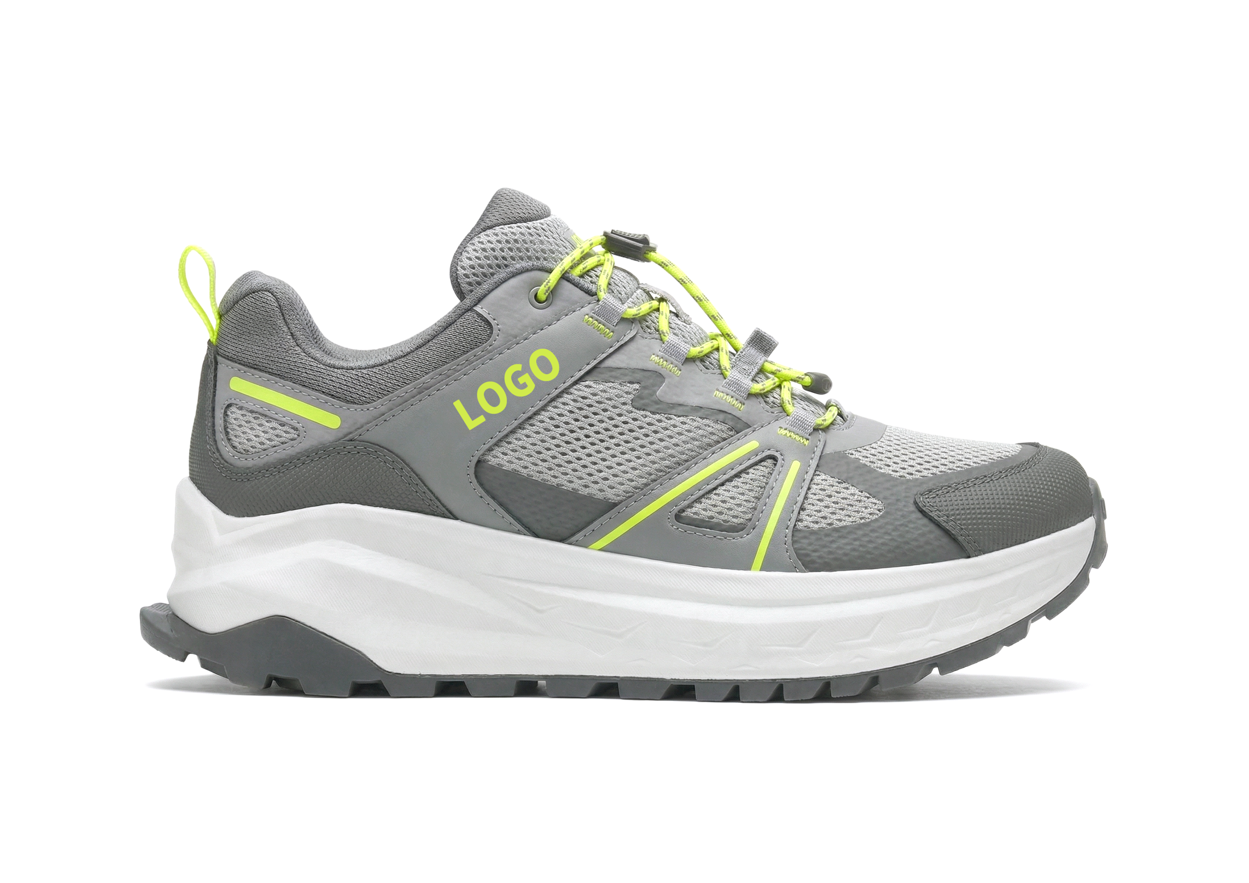 OEM Wide Toe Box Outdoor Shoes with Quick-Lace Support Frame - 图片 5