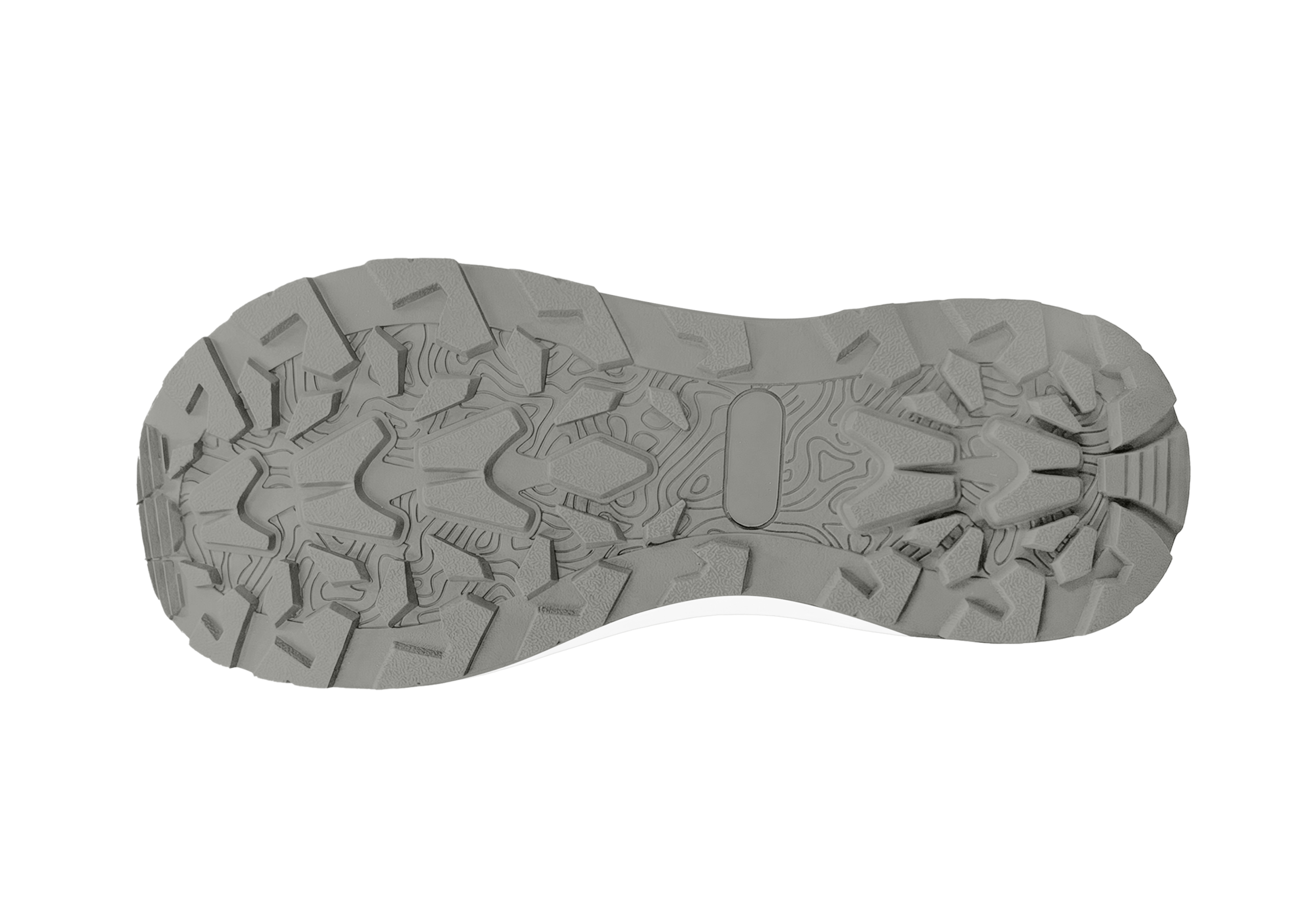 OEM Wide Toe Box Outdoor Walking Shoes with Rugged Lug Outsole - 图片 2