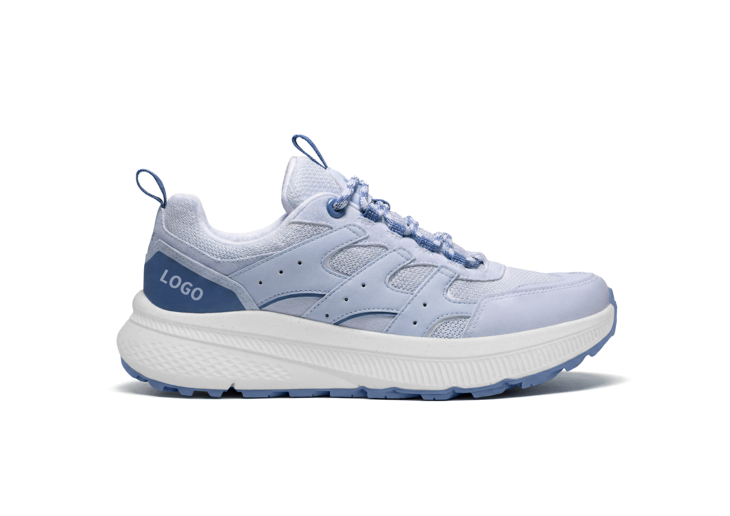 OEM Wide Toe Box Walking Shoes with Ventilated Support Cage - 图片 3