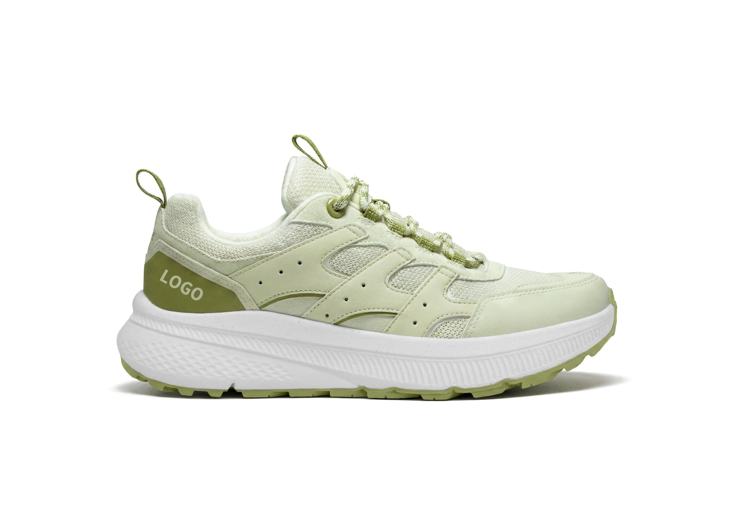 OEM Wide Toe Box Walking Shoes with Ventilated Support Cage - 图片 5