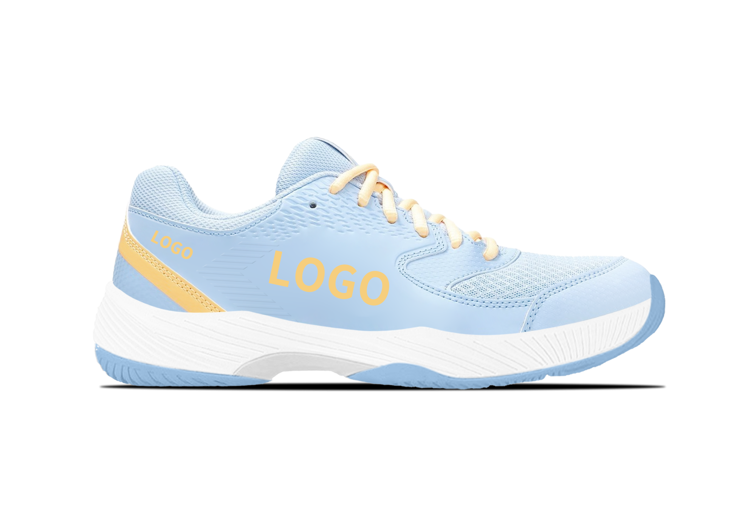 Custom Lightweight Padel Shoes with Integrated Side Support