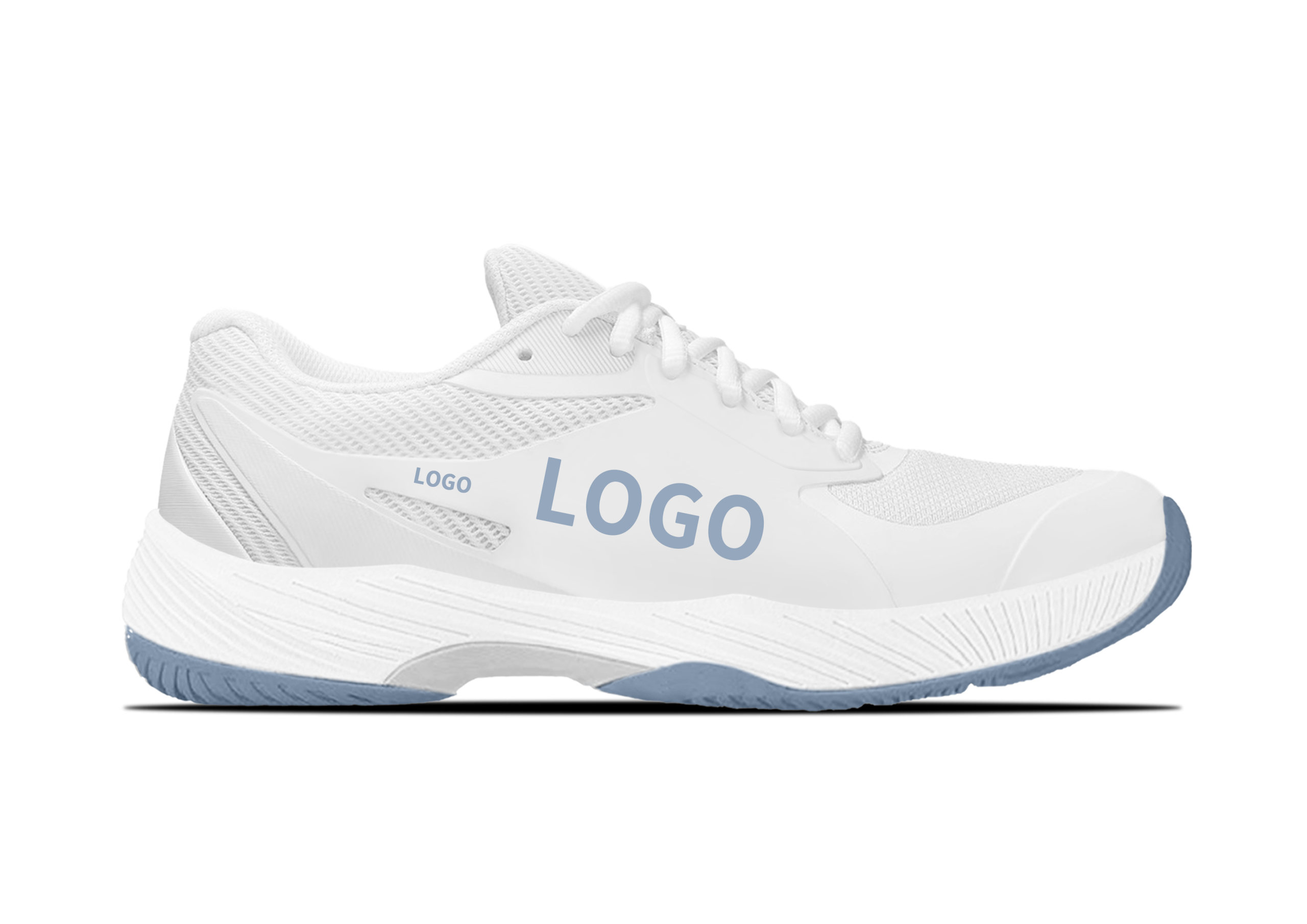 Custom Supportive Padel Shoes with Ventilated Mesh Upper - Image 2