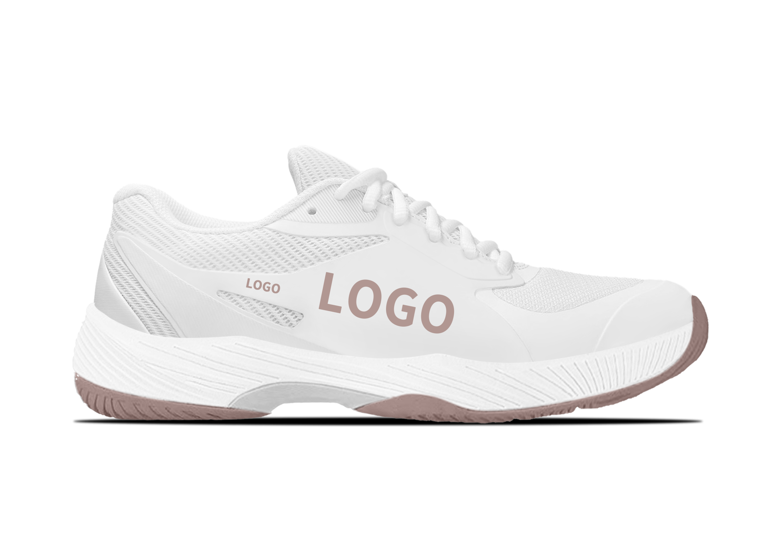 Custom Supportive Padel Shoes with Ventilated Mesh Upper - Image 3