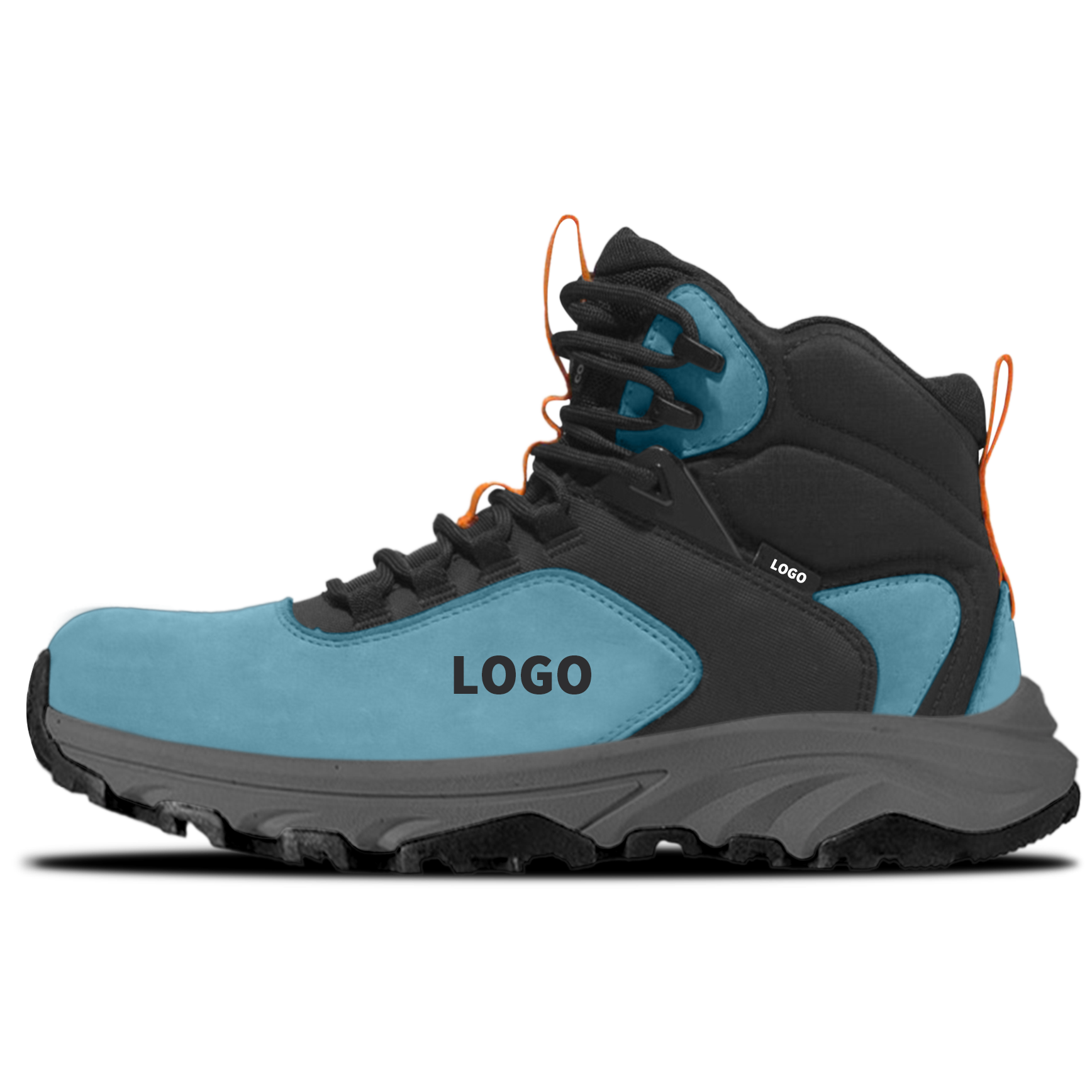 OEM Mid Cut Climbing Shoes with Protective Outdoor Traction Design - 图片 4