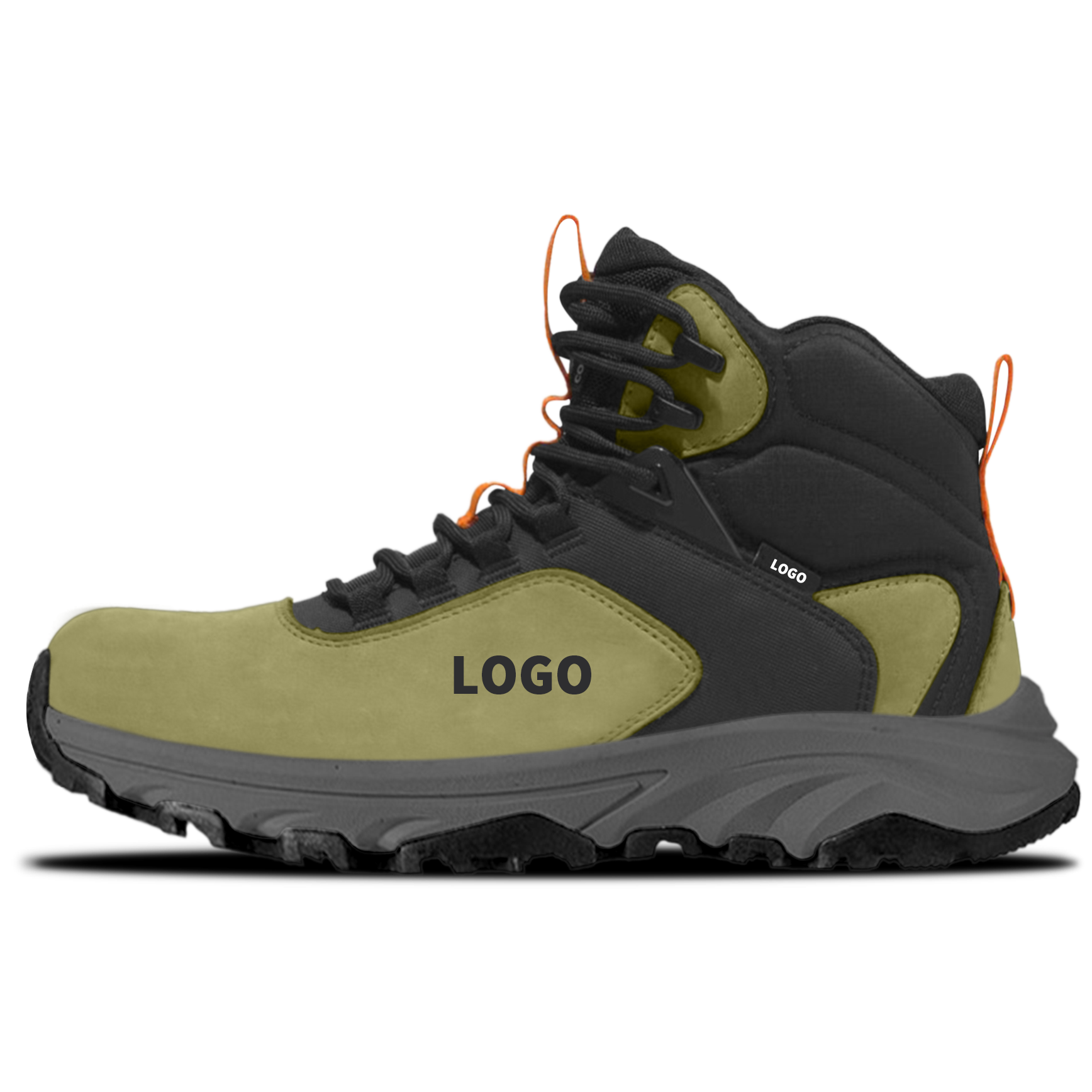 OEM Mid Cut Climbing Shoes with Protective Outdoor Traction Design - 图片 5