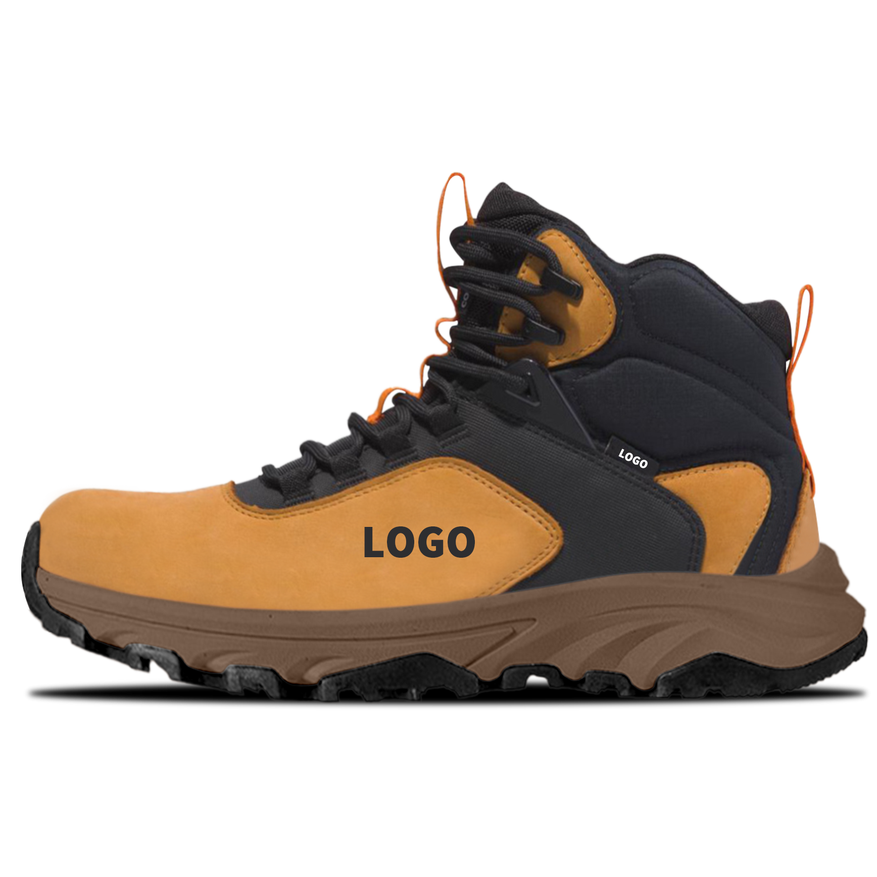OEM Mid Cut Climbing Shoes with Protective Outdoor Traction Design