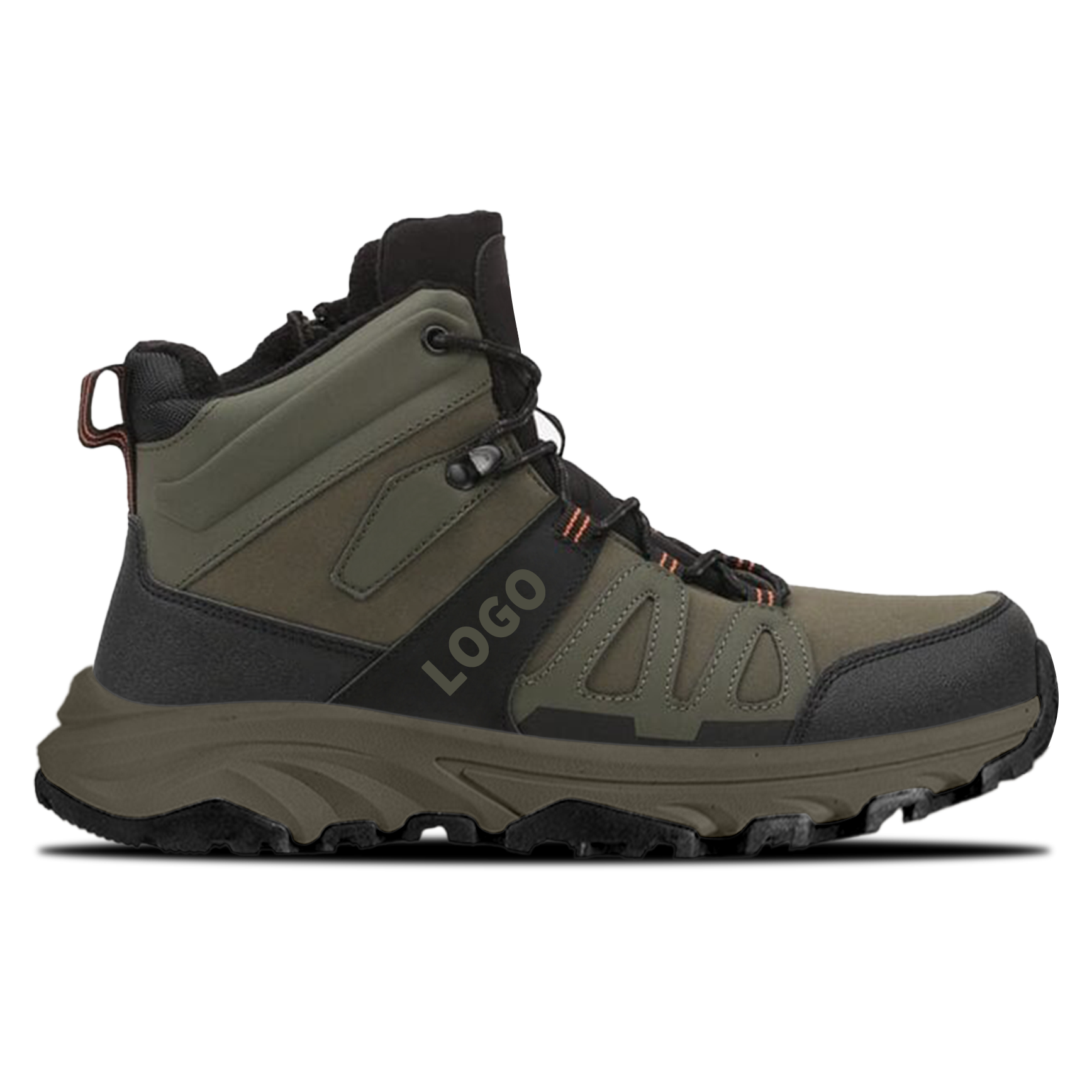 OEM Mid Cut Climbing Shoes with Reinforced Outdoor Protection