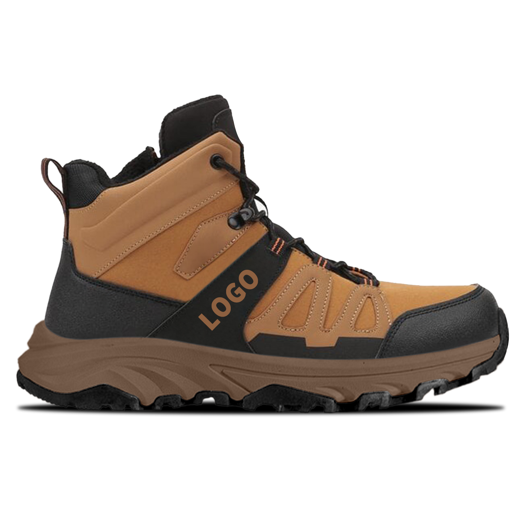 OEM Mid Cut Climbing Shoes with Reinforced Outdoor Protection - 图片 3