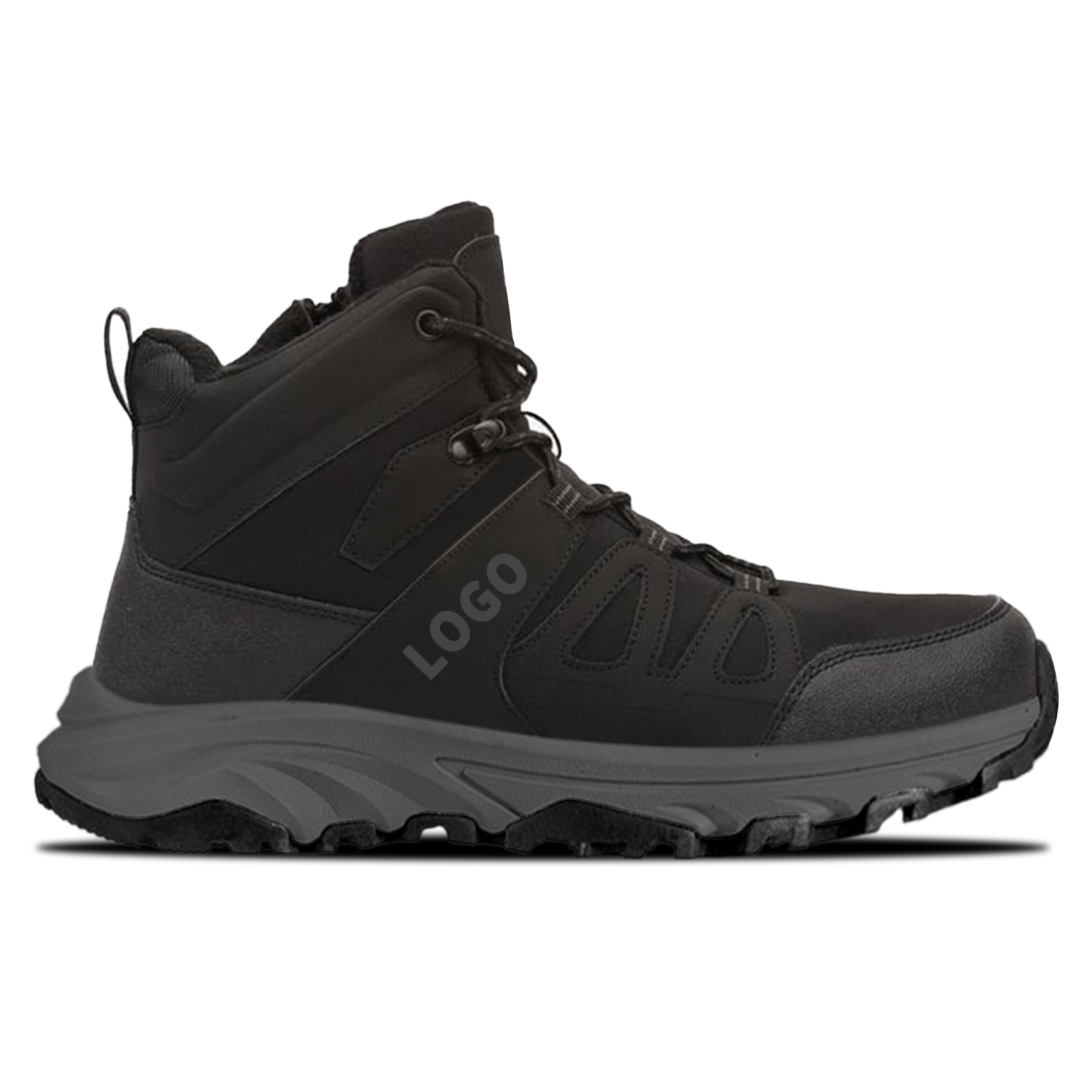 OEM Mid Cut Climbing Shoes with Reinforced Outdoor Protection - 图片 4