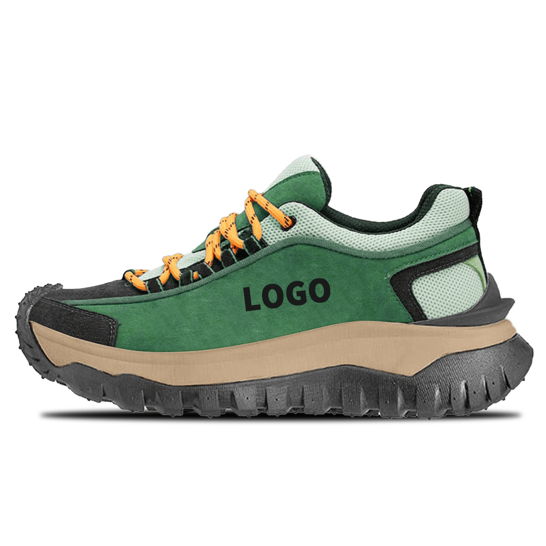 Lifestyle Outdoor Shoes with Reinforced Toe and X-Lug Trail Outsole