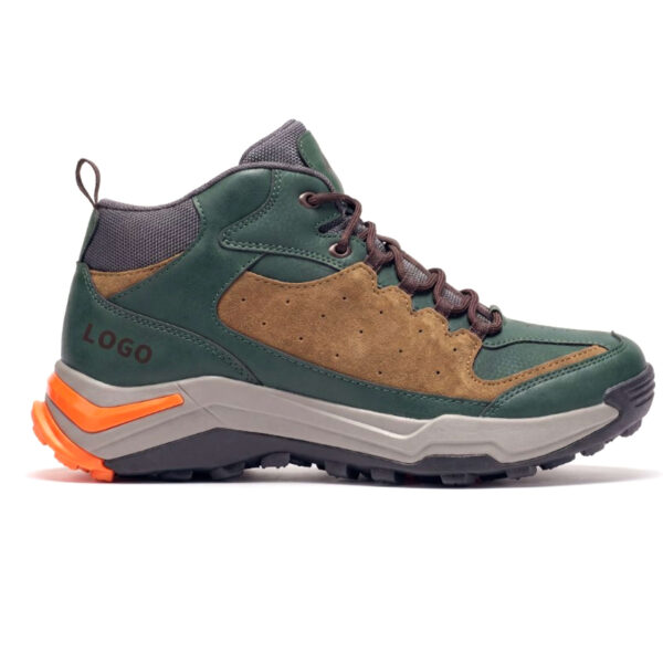 Lightweight Hiking Shoes with Reinforced Toe and Outdoor Traction Design