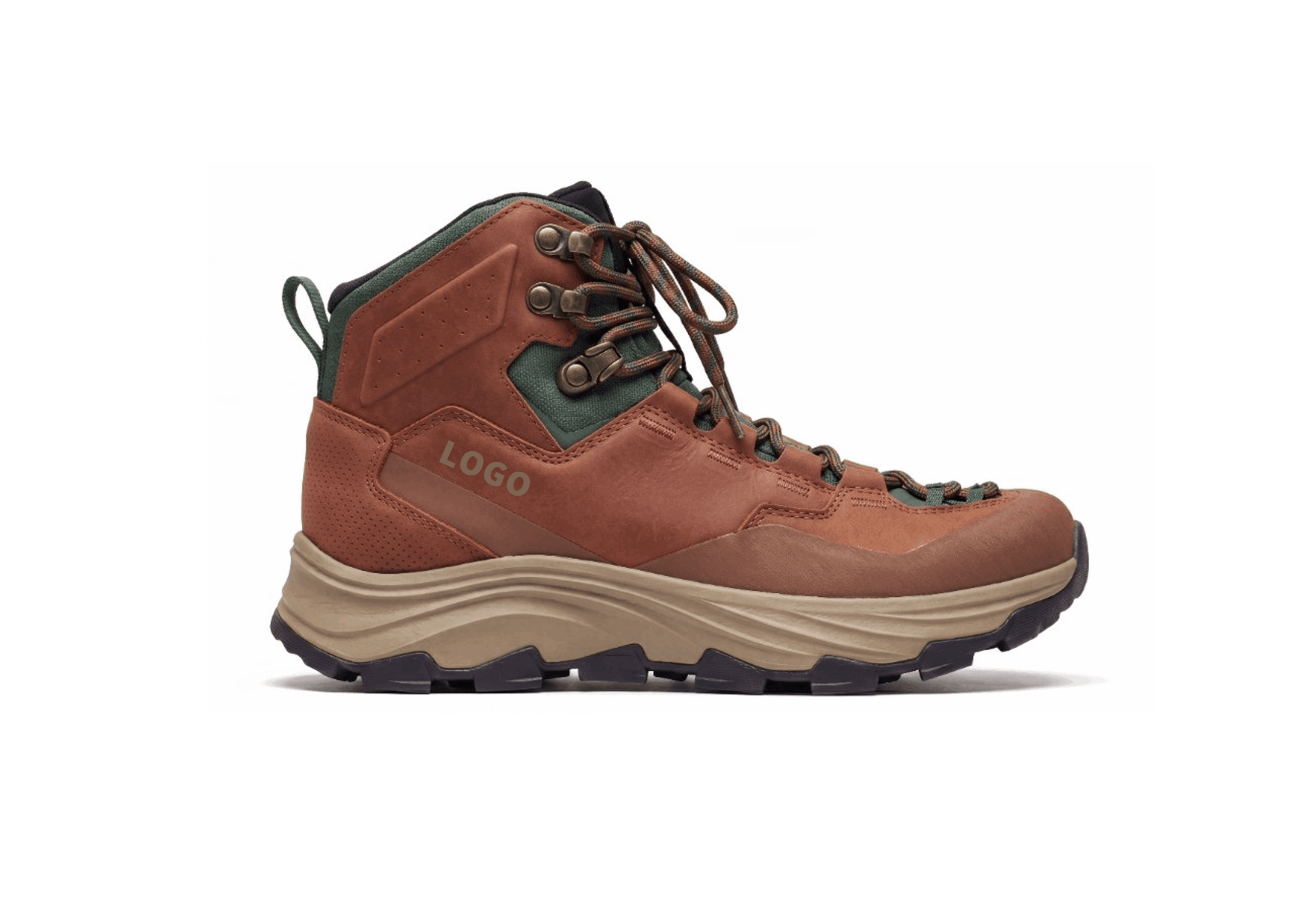Mid Cut Fast Hiking Shoes with Outdoor Lug Traction Design - 图片 3