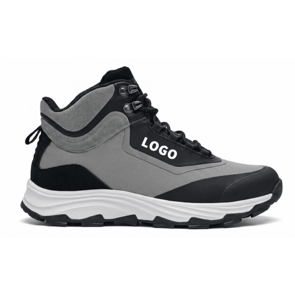 Mid-Cut Climbing Approach Shoes with Reinforced Toe and Lug Outsole