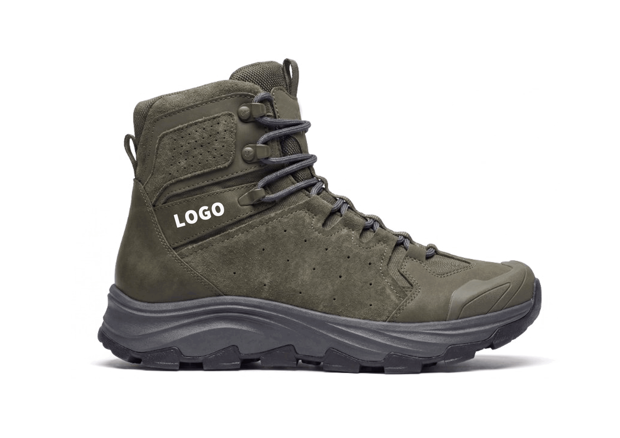 Mid Cut Fast Hiking Shoes with Reinforced Trail Outsole Design - 图片 4