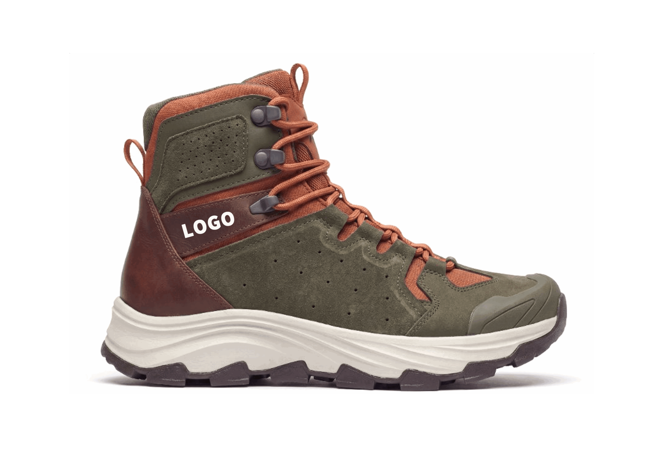 Mid Cut Fast Hiking Shoes with Reinforced Trail Outsole Design - 图片 3