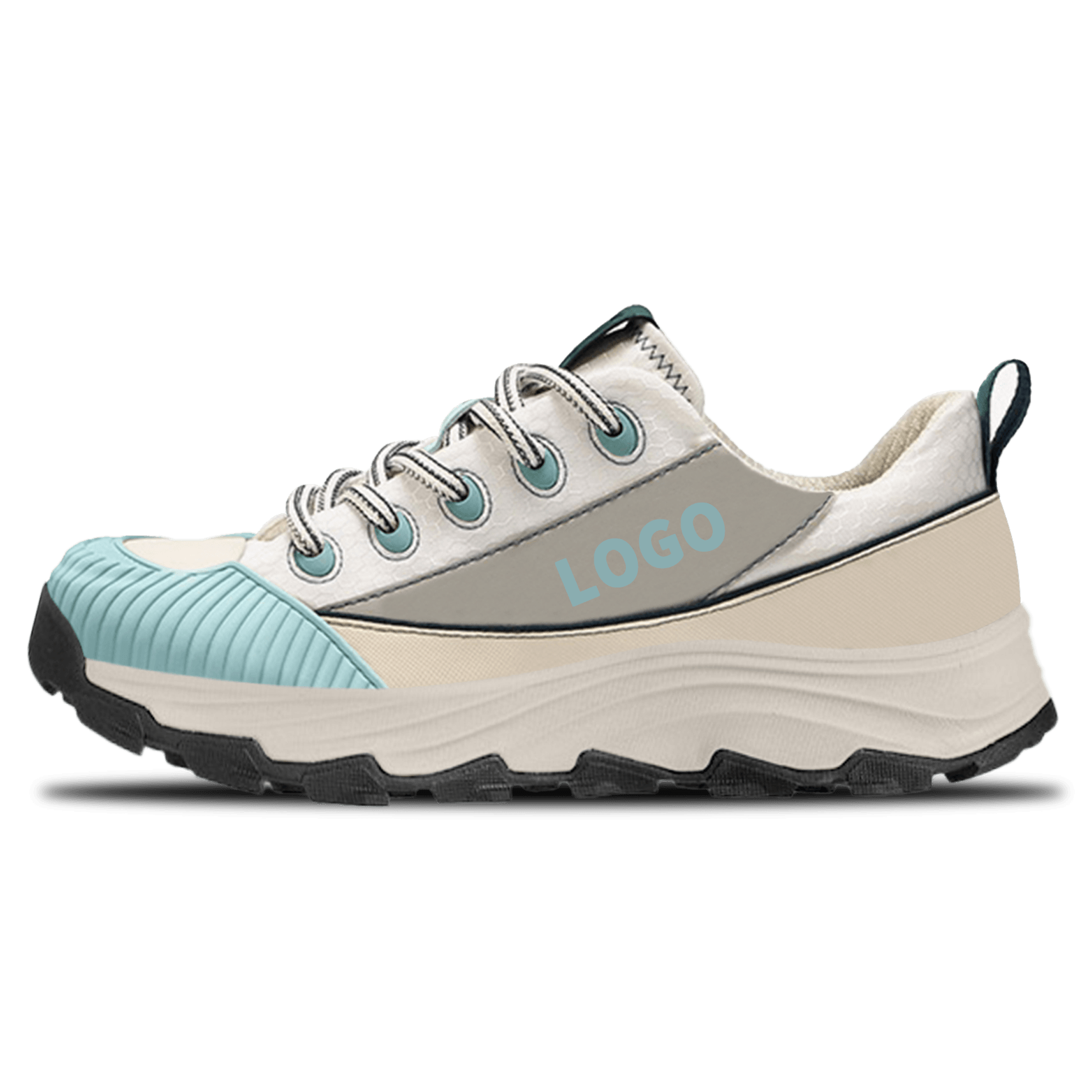 Lifestyle Outdoor Shoes with Ribbed Toe Protection and Lugged Outsole - 图片 4