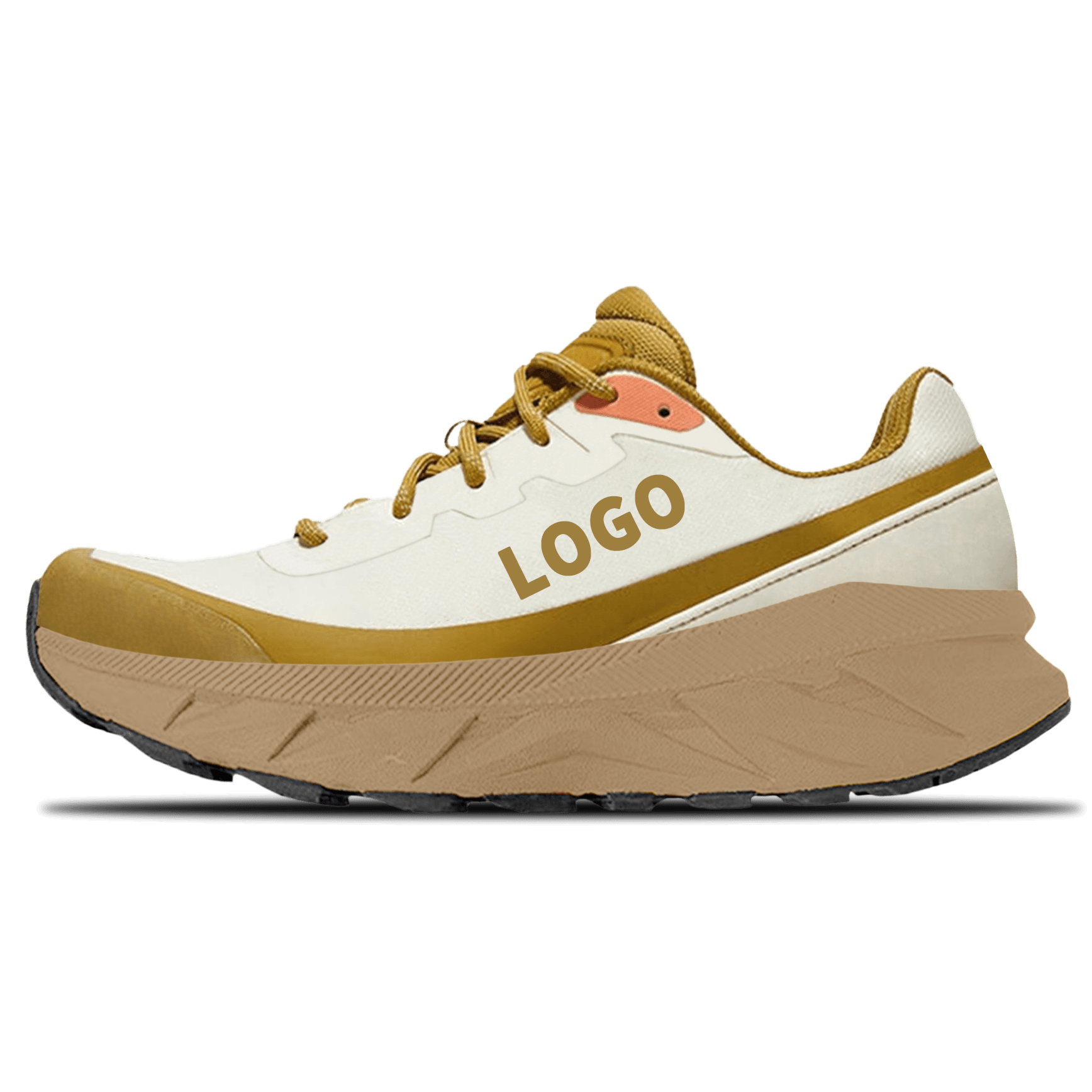 OEM Trail Running Shoes with Protective Rand and Zoned Lug Outsole