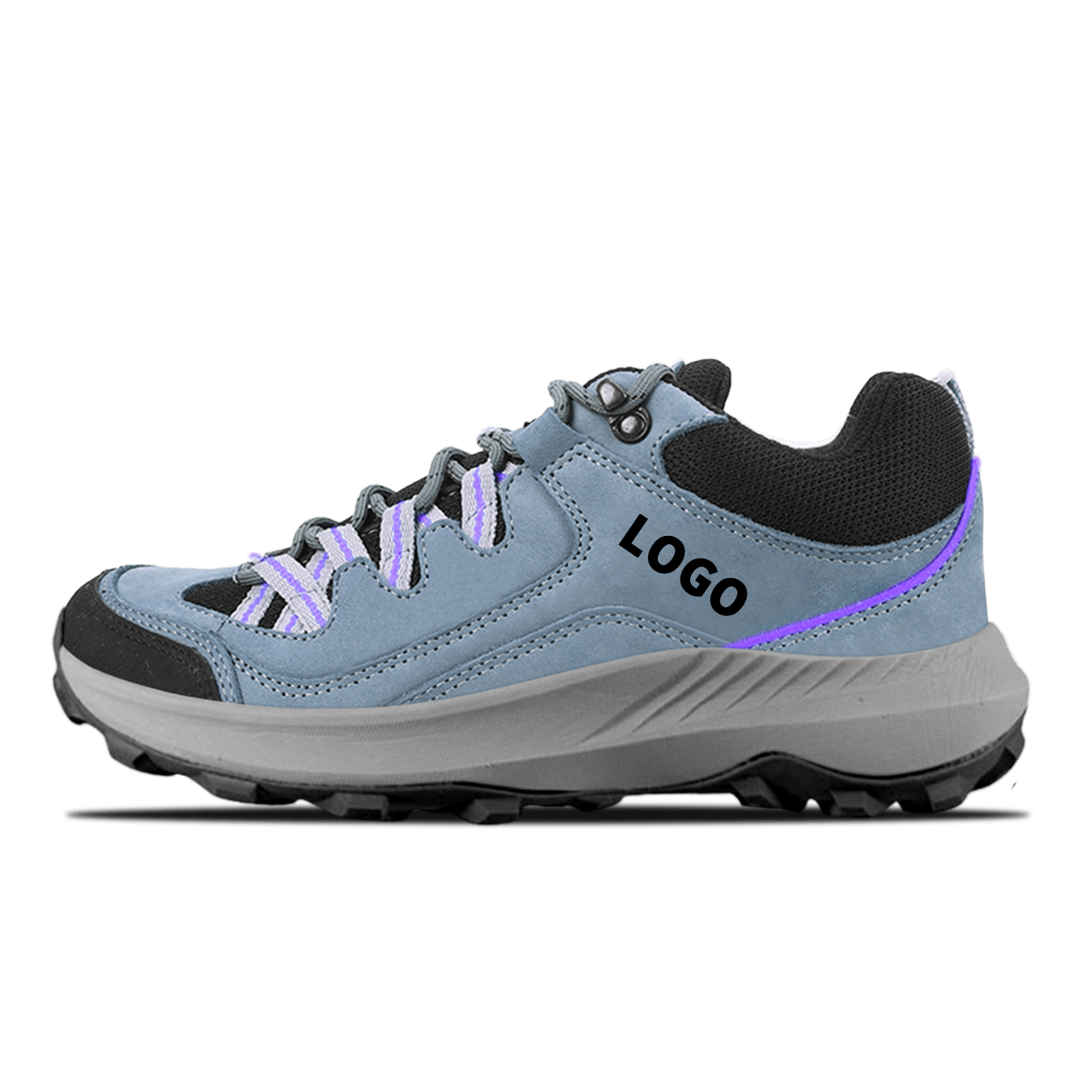 Lifestyle Outdoor Shoes with Reinforced Toe and Trail Lug Outsole