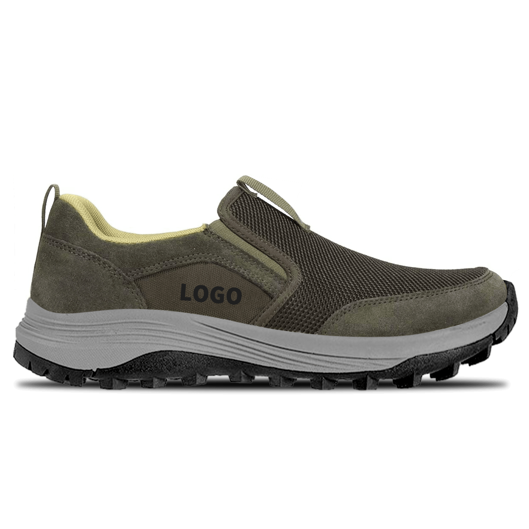 OEM Lifestyle Outdoor Slip-On Shoes with Mesh Upper and Lug Outsole - 图片 5