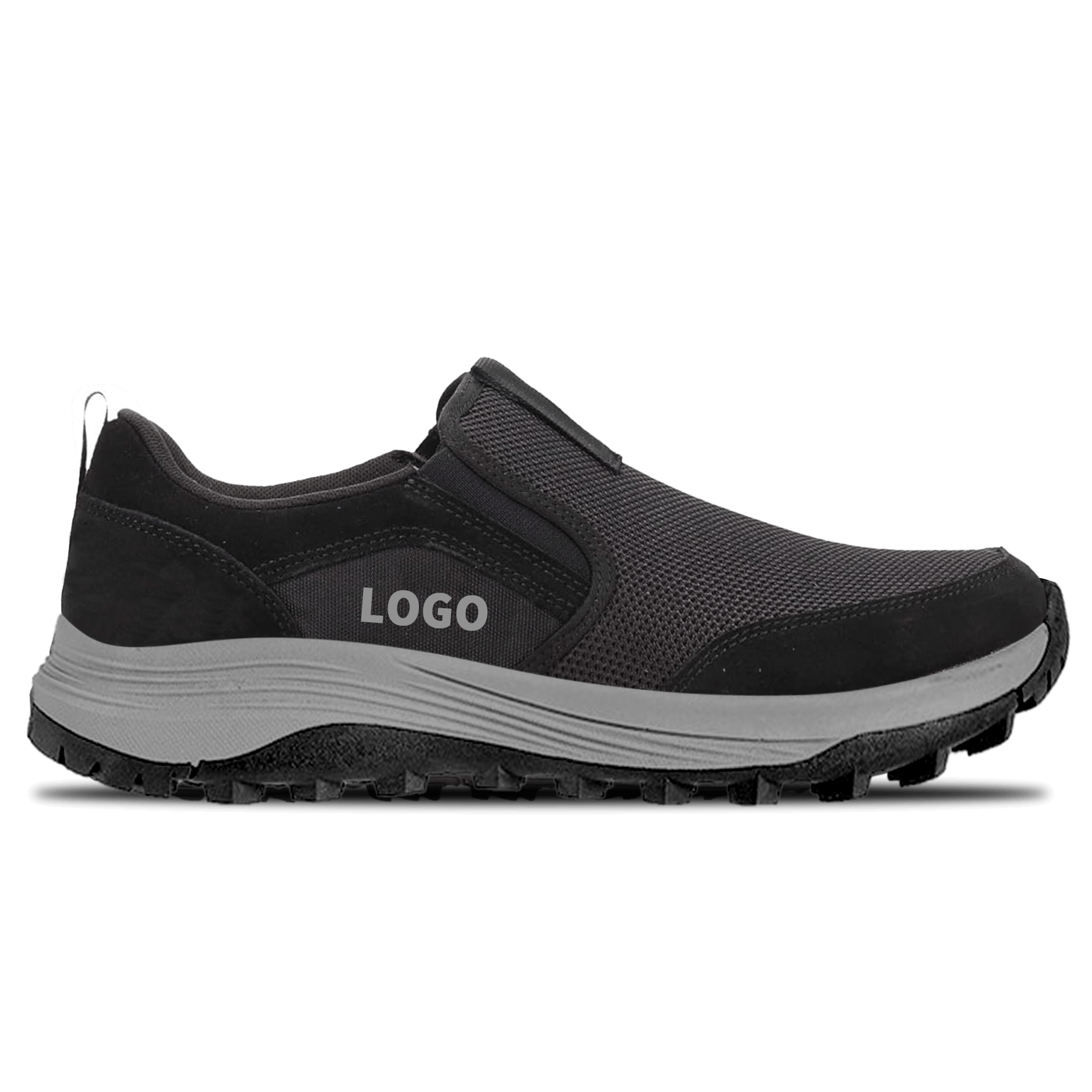 OEM Lifestyle Outdoor Slip-On Shoes with Mesh Upper and Lug Outsole - 图片 4