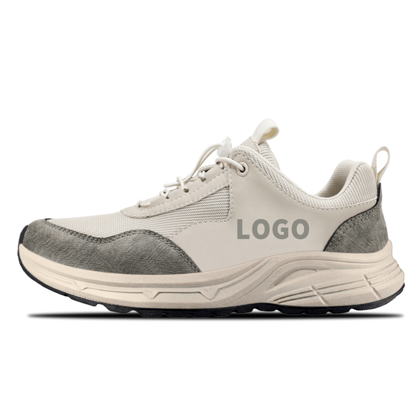 OEM Lifestyle Outdoor Shoes with Quick-Lace Closure and Flex-Groove Outsole