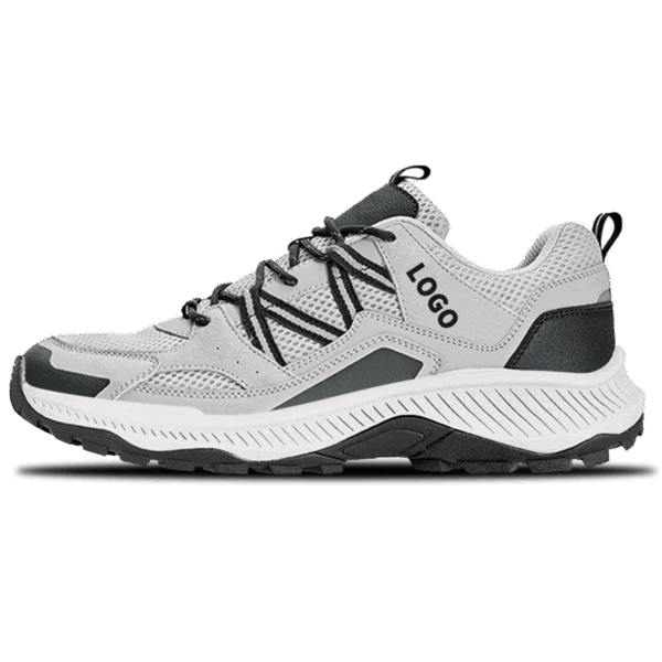 OEM Lifestyle Outdoor Shoes with Midfoot Webbing and Rugged Lug Outsole