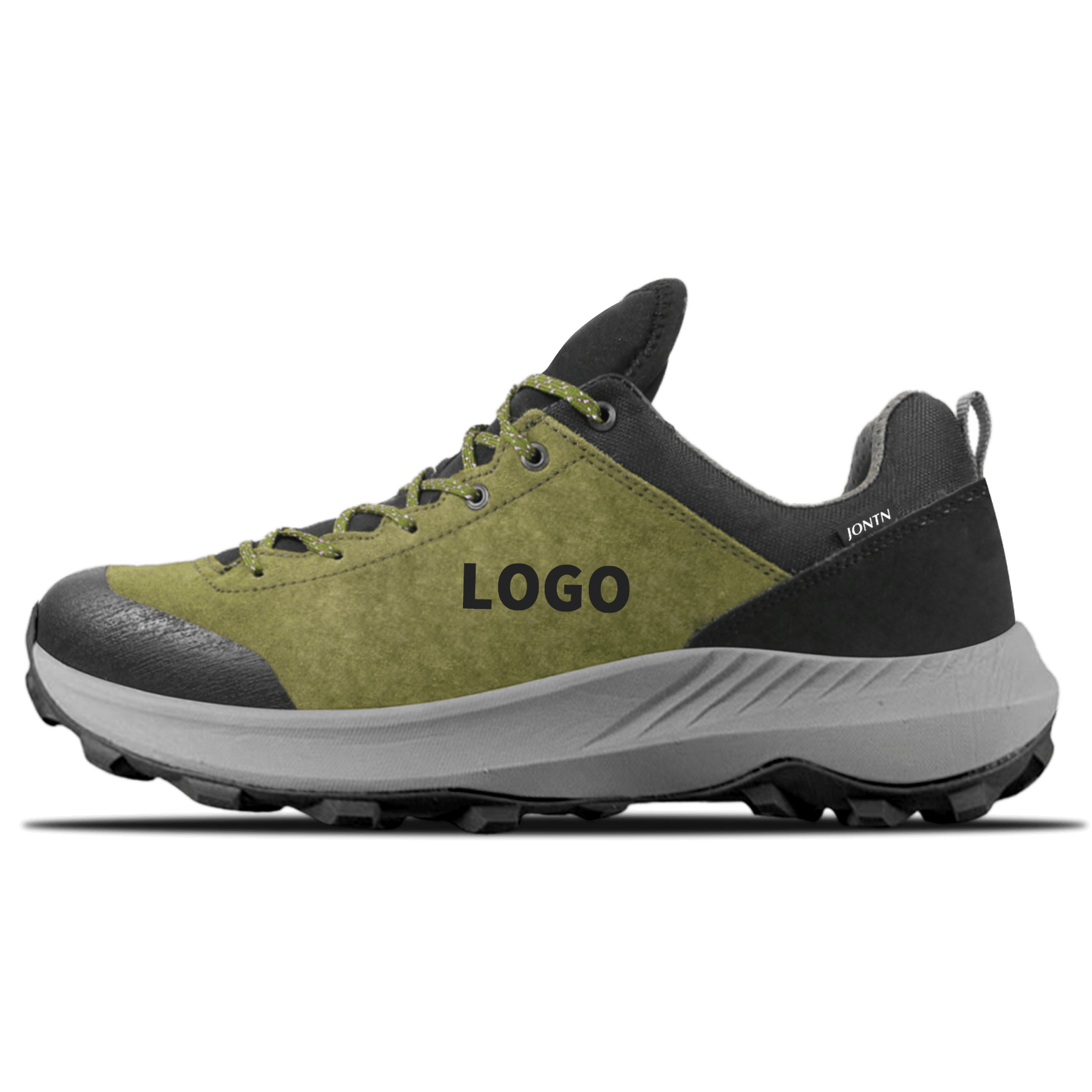 OEM Lifestyle Outdoor Shoes with Reinforced Toe and Rugged Lug Outsole - 图片 4