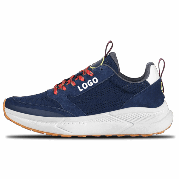 OEM Trail Running Shoes with Breathable Upper and Directional Lug Outsole